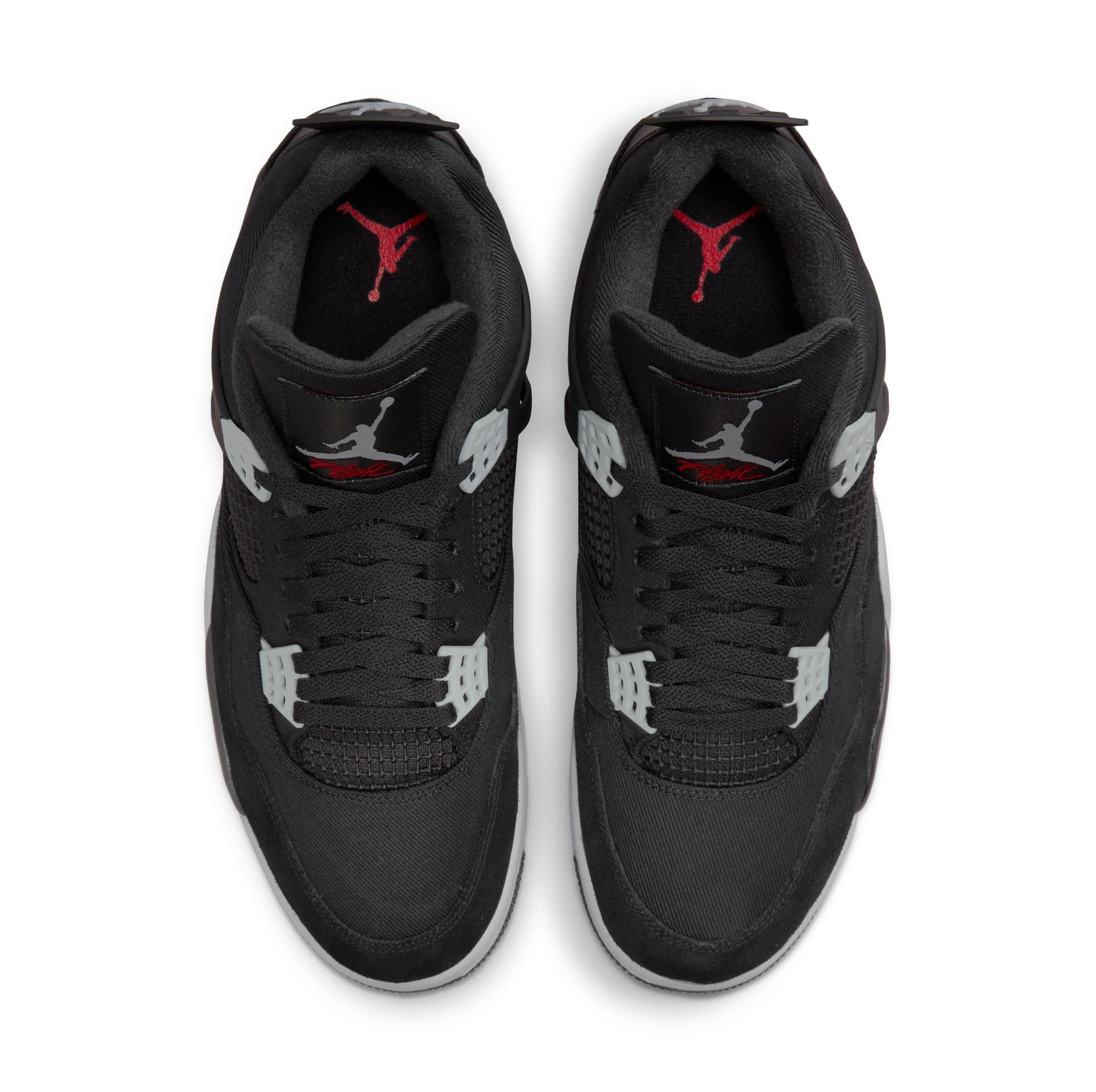 Sneakers Release – Jordan 4 Retro SE “Black/Steel  Grey/White” Men’s & Grade School Kids’ Shoe  Launching 10/1