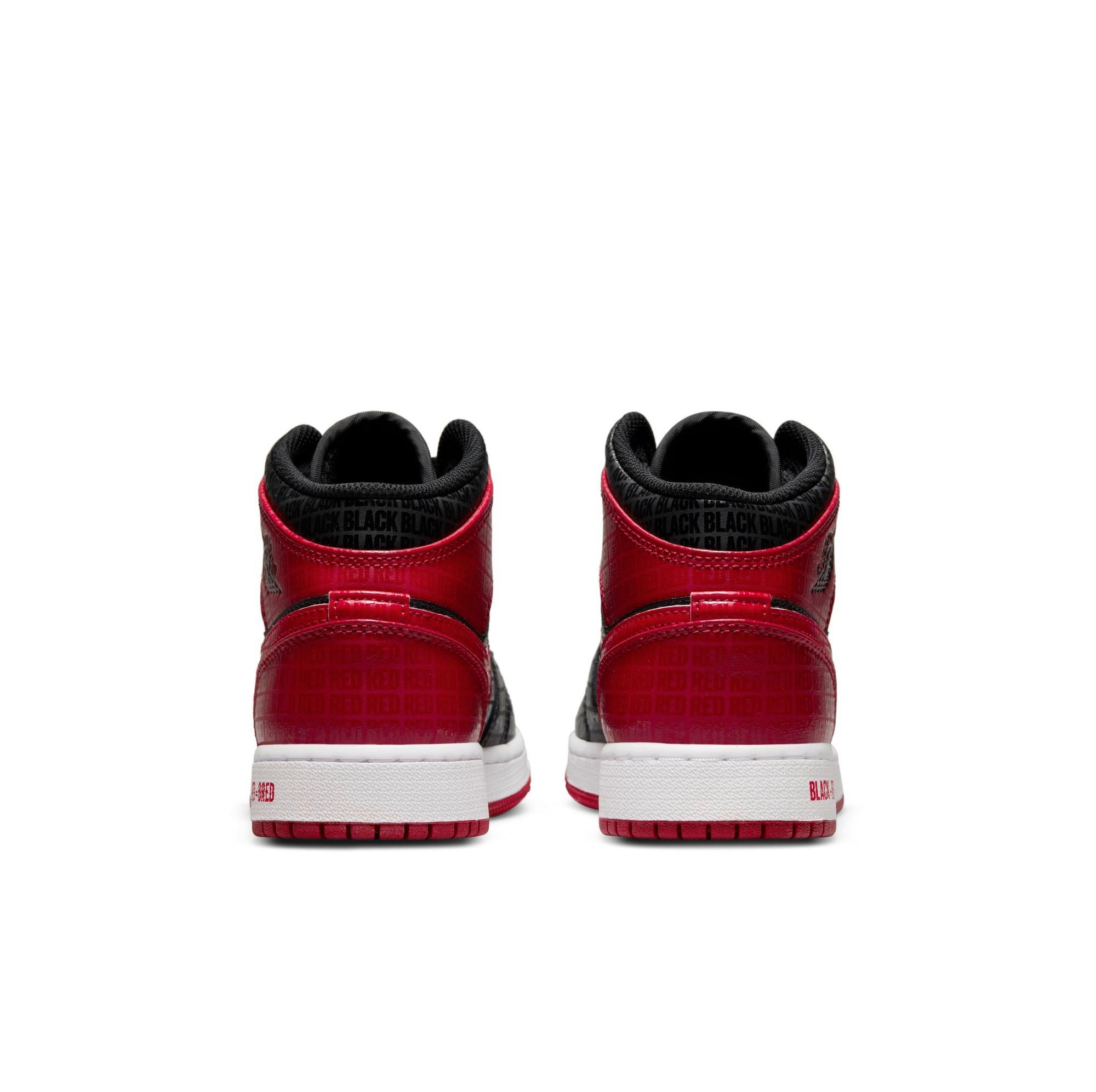 Sneakers Release – Jordan 1 Mid “Bred” Black/Gym