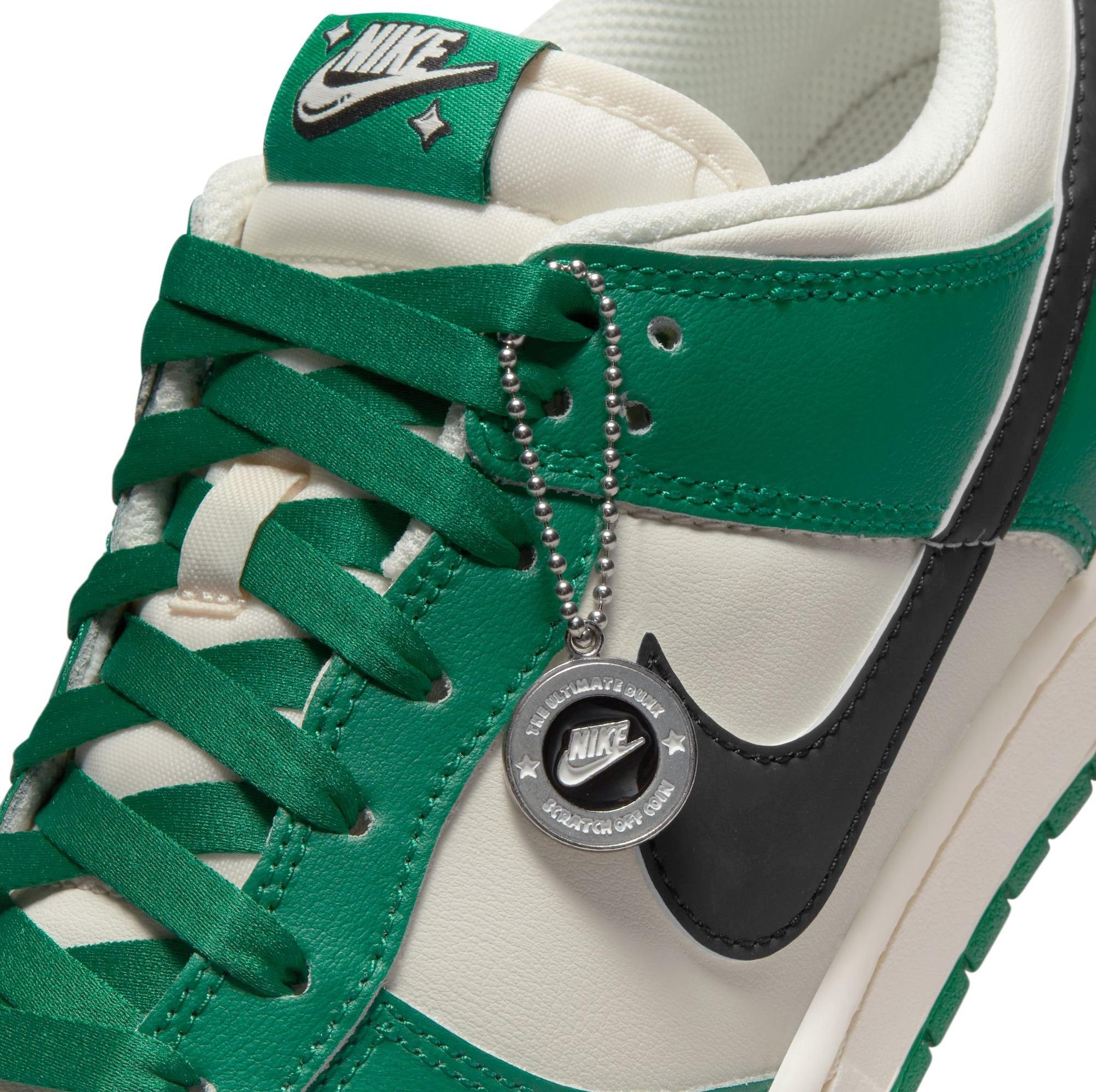 Nike Dunk Low Retro SE "Pale Ivory/Black/Malachite" ​Men's Shoe laces