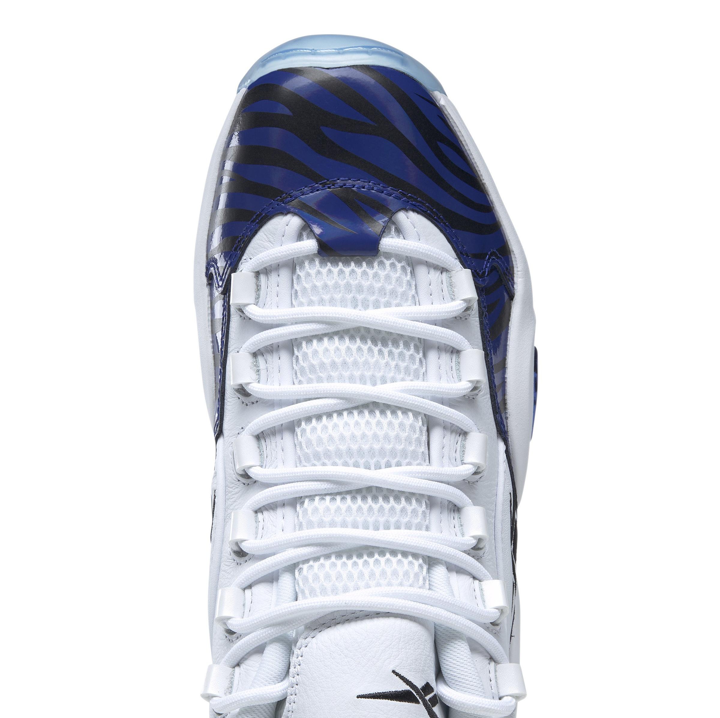 Reebok x Panini mid white top view