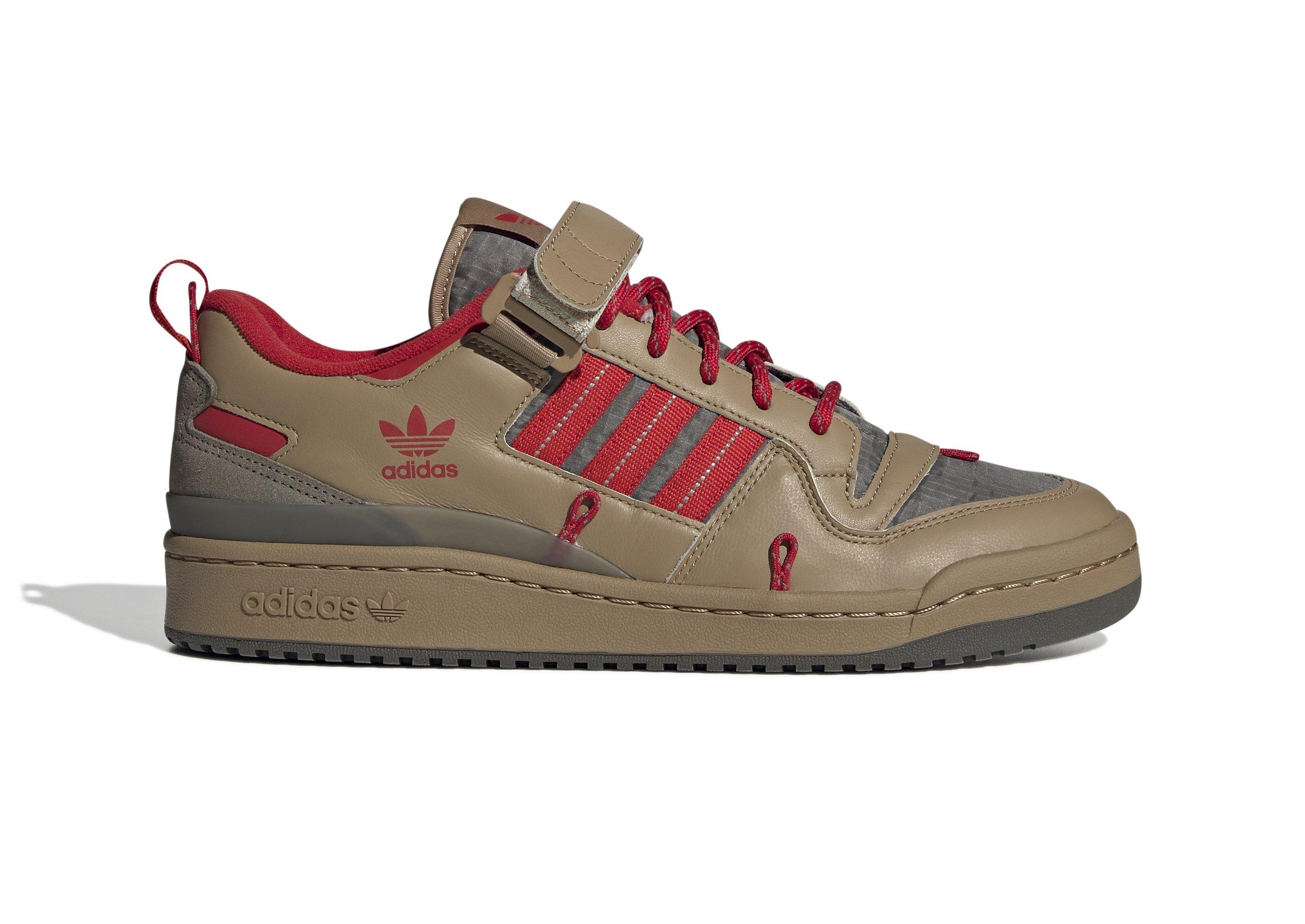 adidas Forum 84 Camp Low "Brown/Red" right side