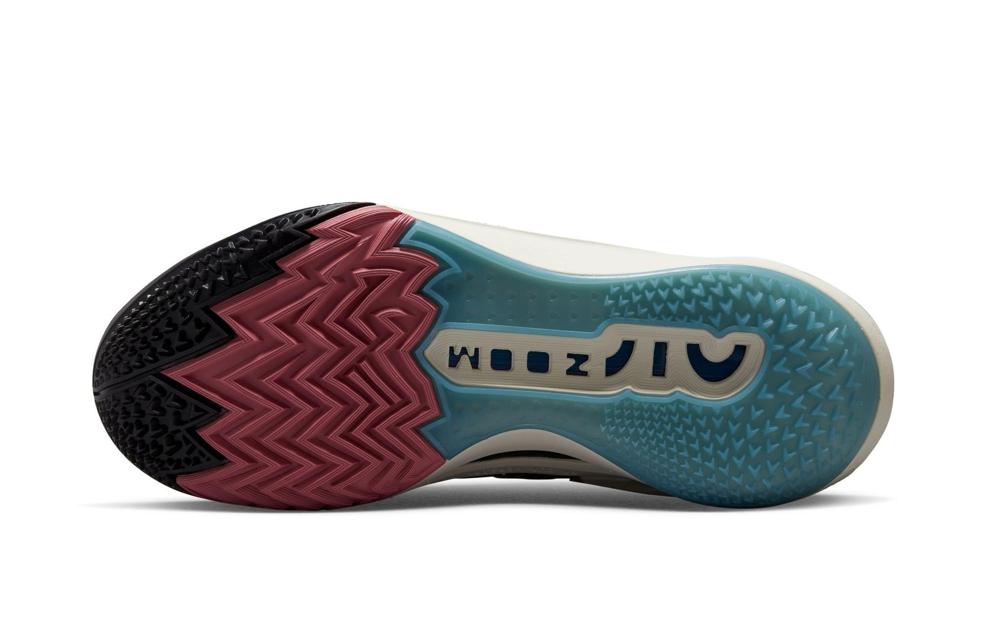 Nike Air Zoom G.T. Cut 2 "Black/Summit White/Desert Berry" sole