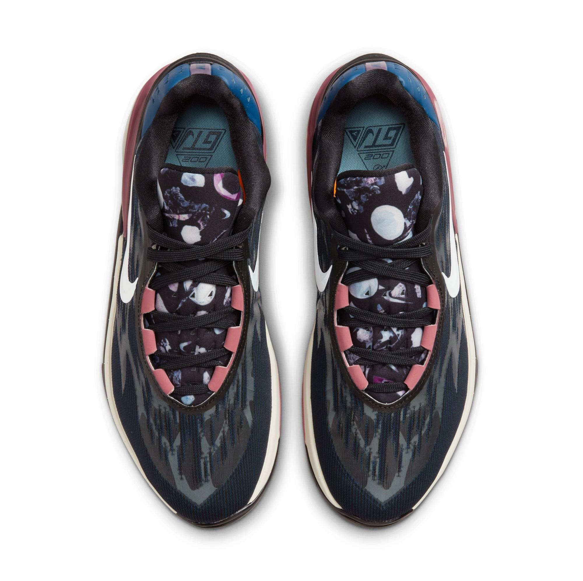 Nike Air Zoom G.T. Cut 2 "Black/Summit White/Desert Berry" top view
