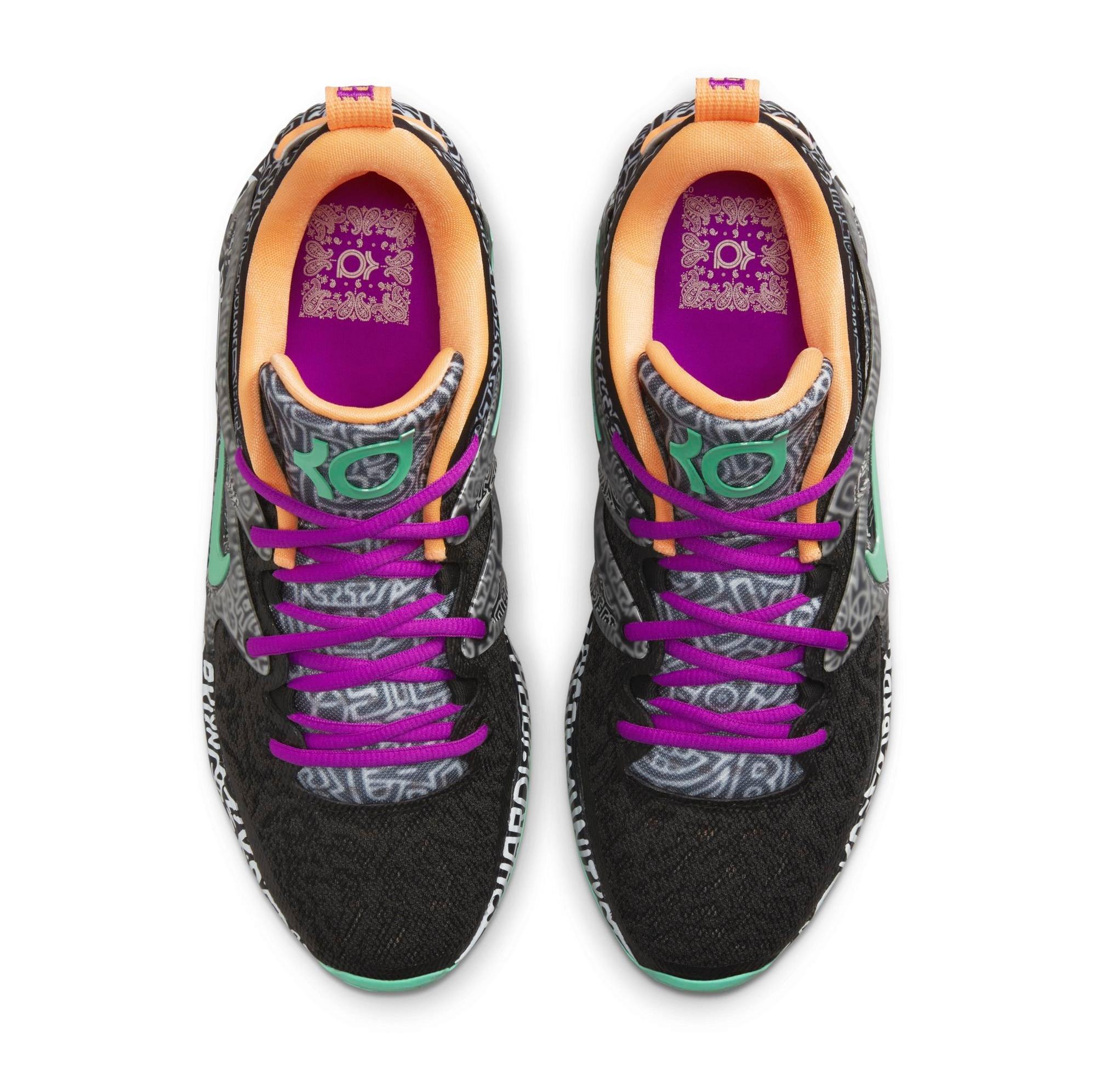 Nike KD15 "Wolf Grey/Light Crimson/Hyper Royal" Men's Basketball Shoe Launching 12/9 - top view