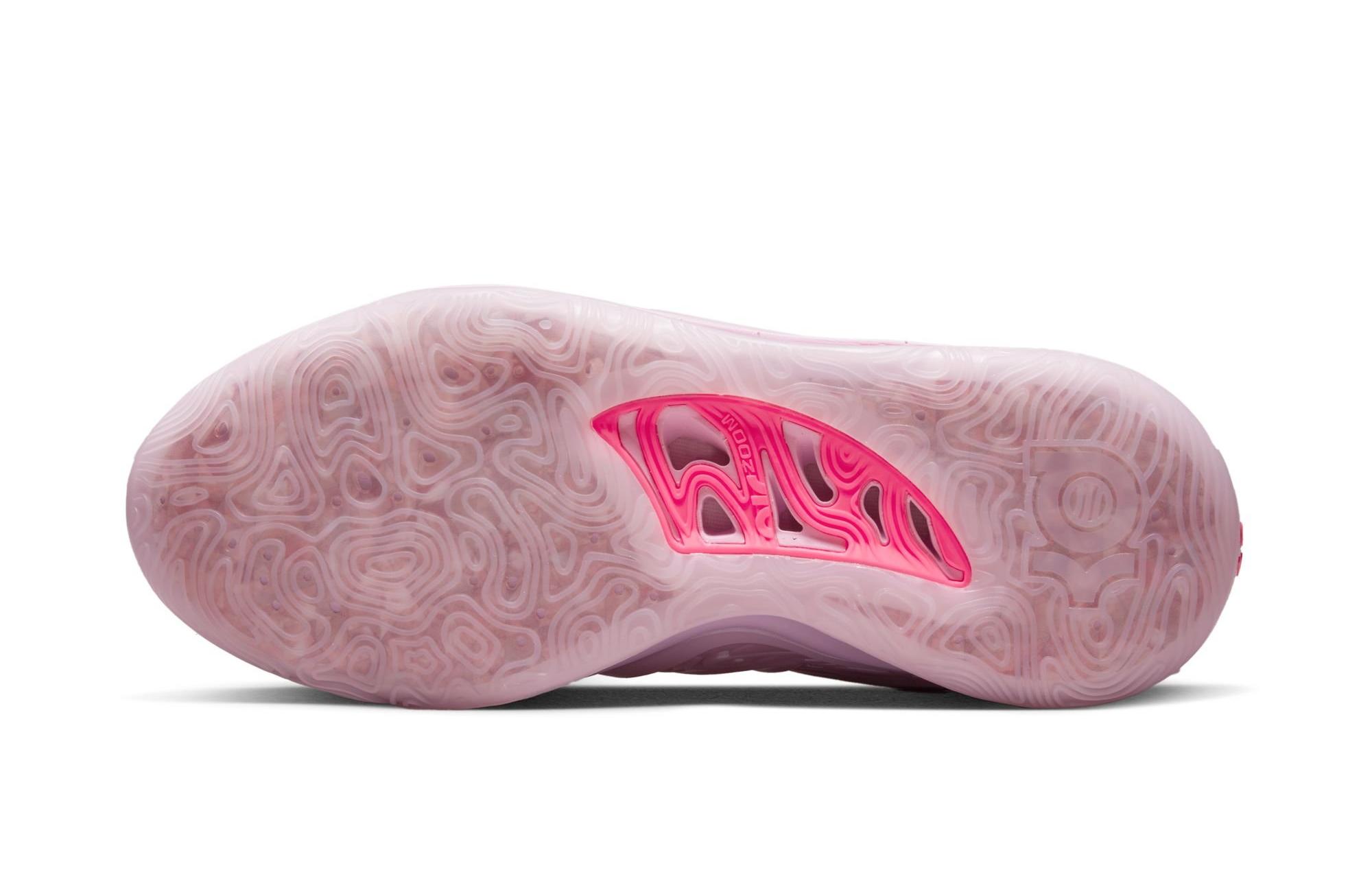 Nike kd hot sale pink shoes