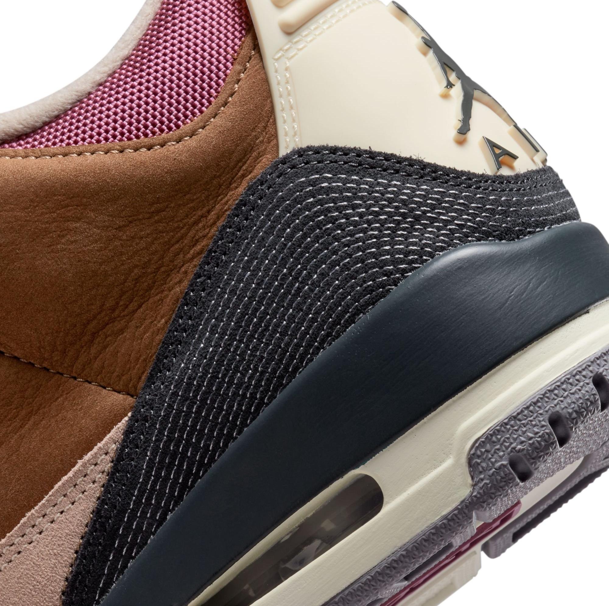 Jordan 3 Retro SE​ "Archaeo Brown heel