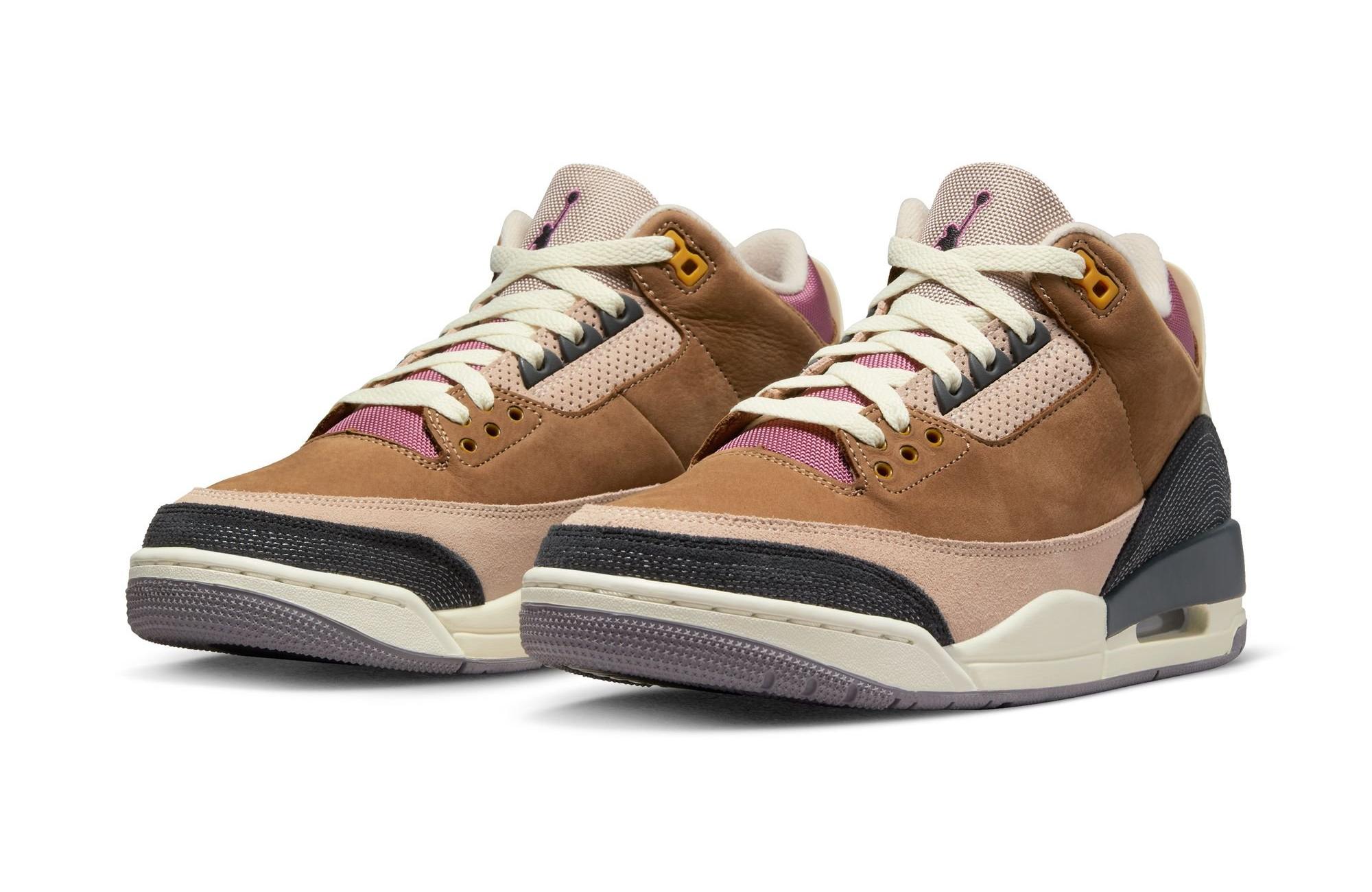 Jordan 3 Retro SE​ "Archaeo Brown" side by side