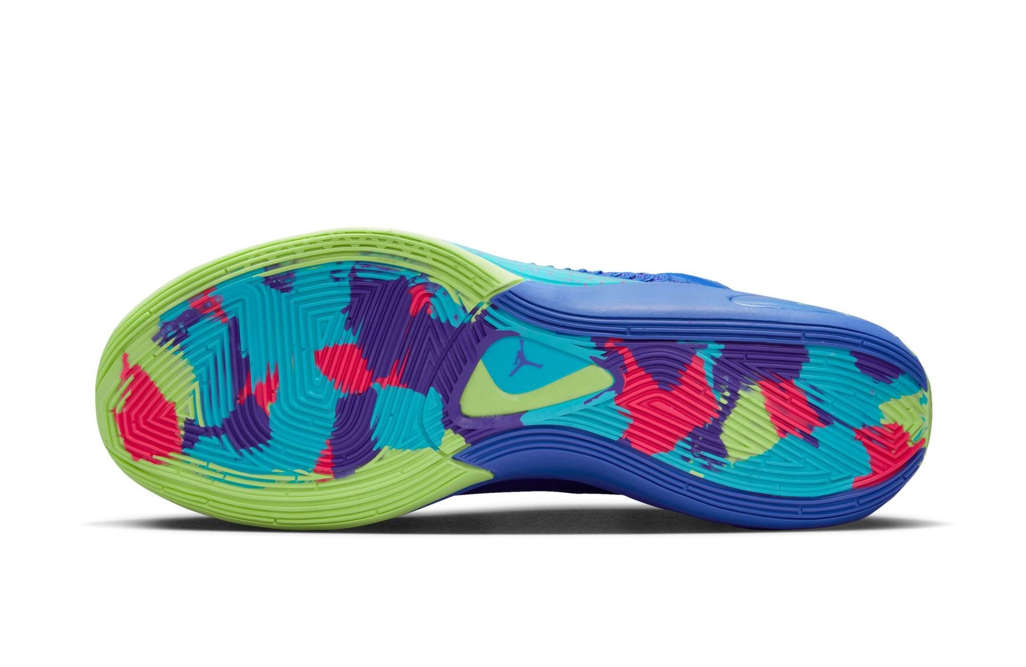 Jordan Luka 1 "Racer Blue/Ghost Green/Racer Pink" Men's & Kids' Basketball Shoe Launching 2/1 sole