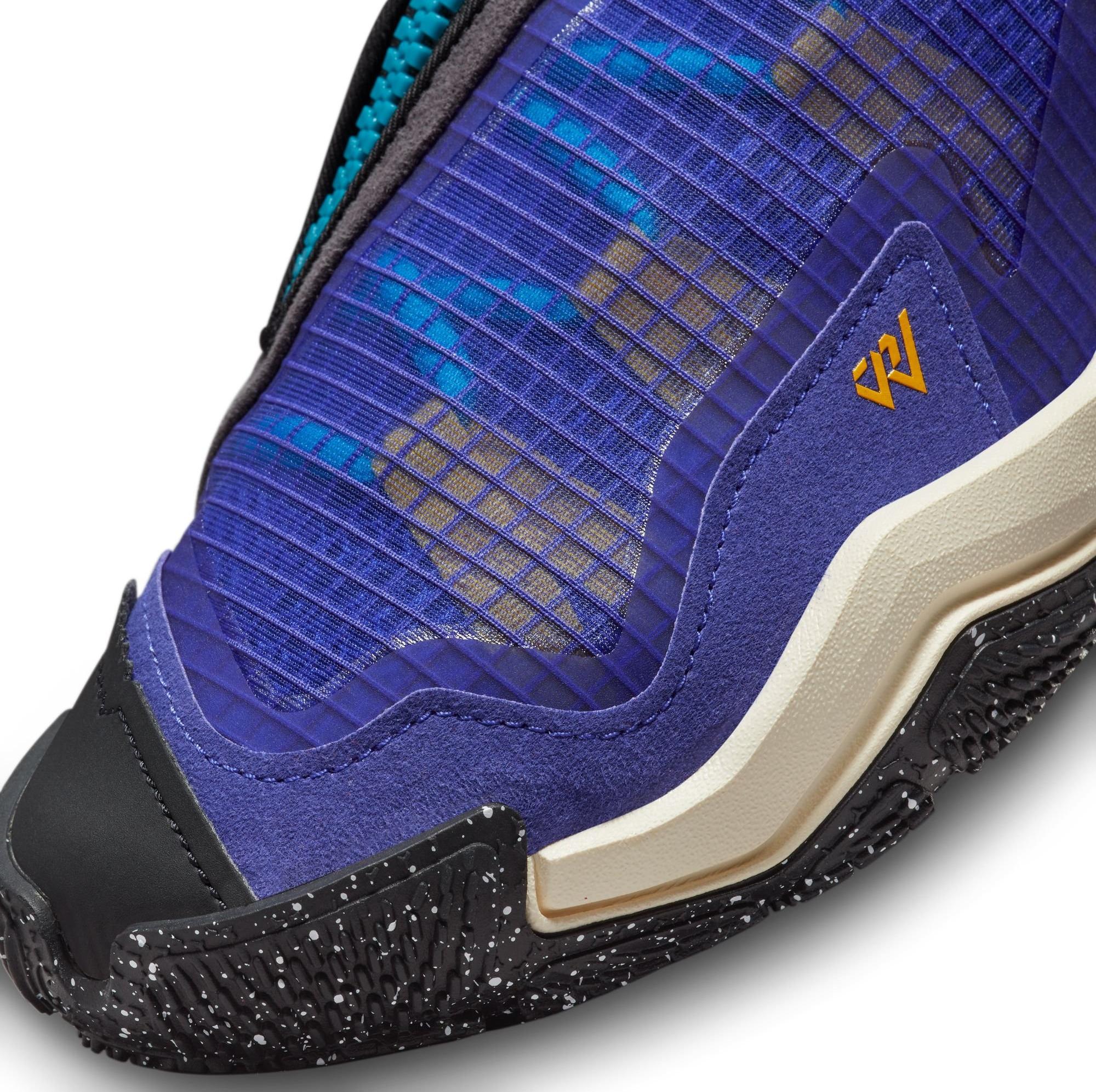 Jordan Why Not? Zer0.6 "Bright Concord" Men's Basketball Shoe Launching 3/22 toe