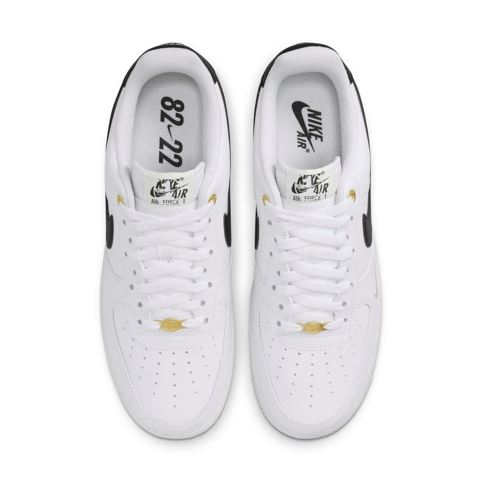 Sneakers Release – Nike Air Force 1 ’07 LV8 “White/Black”  Men’s Shoe Launching 10/13