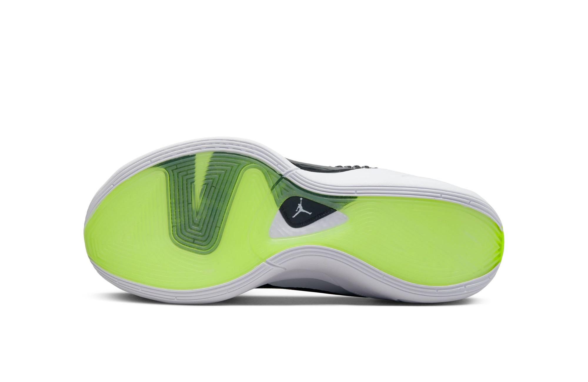 Jordan Luka 1 "White/Black/Volt" sole