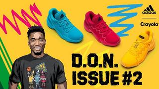 Sneakers Release &#8211; adidas D.O.N. Issue #2 Crayola Men&#8217;s Basketball Shoe