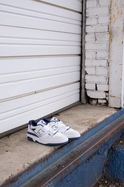 New Balance 550 White/Brick Red Women's Shoe - Hibbett