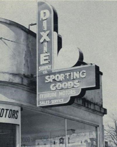 Dixie Supply Co. Sign Outside of Store