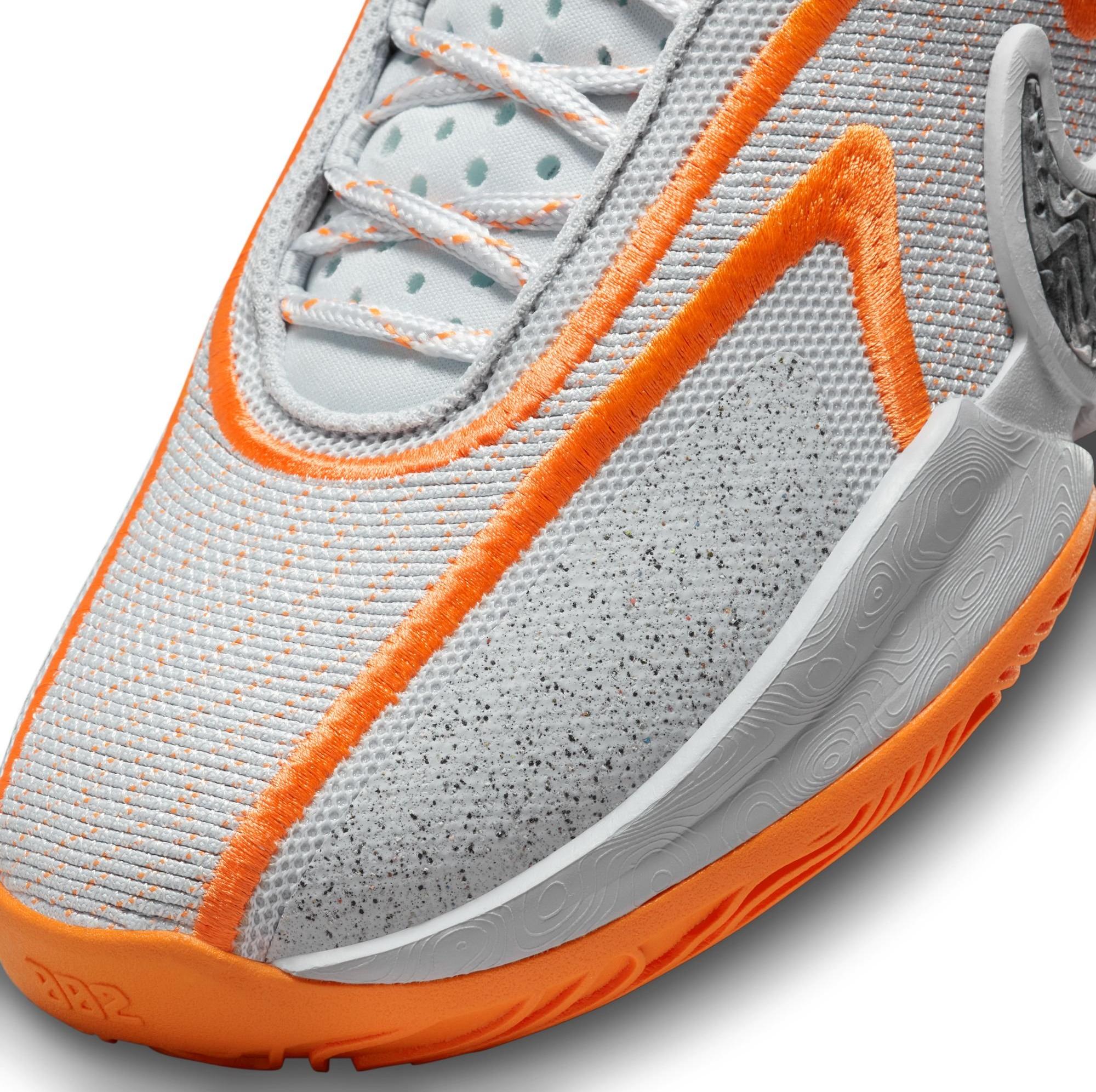 Nike Cosmic Unity 2 "Wolf Grey/Black/Pure Platinum/Cone" Men's Basketball Shoe Launching 3/1 toe