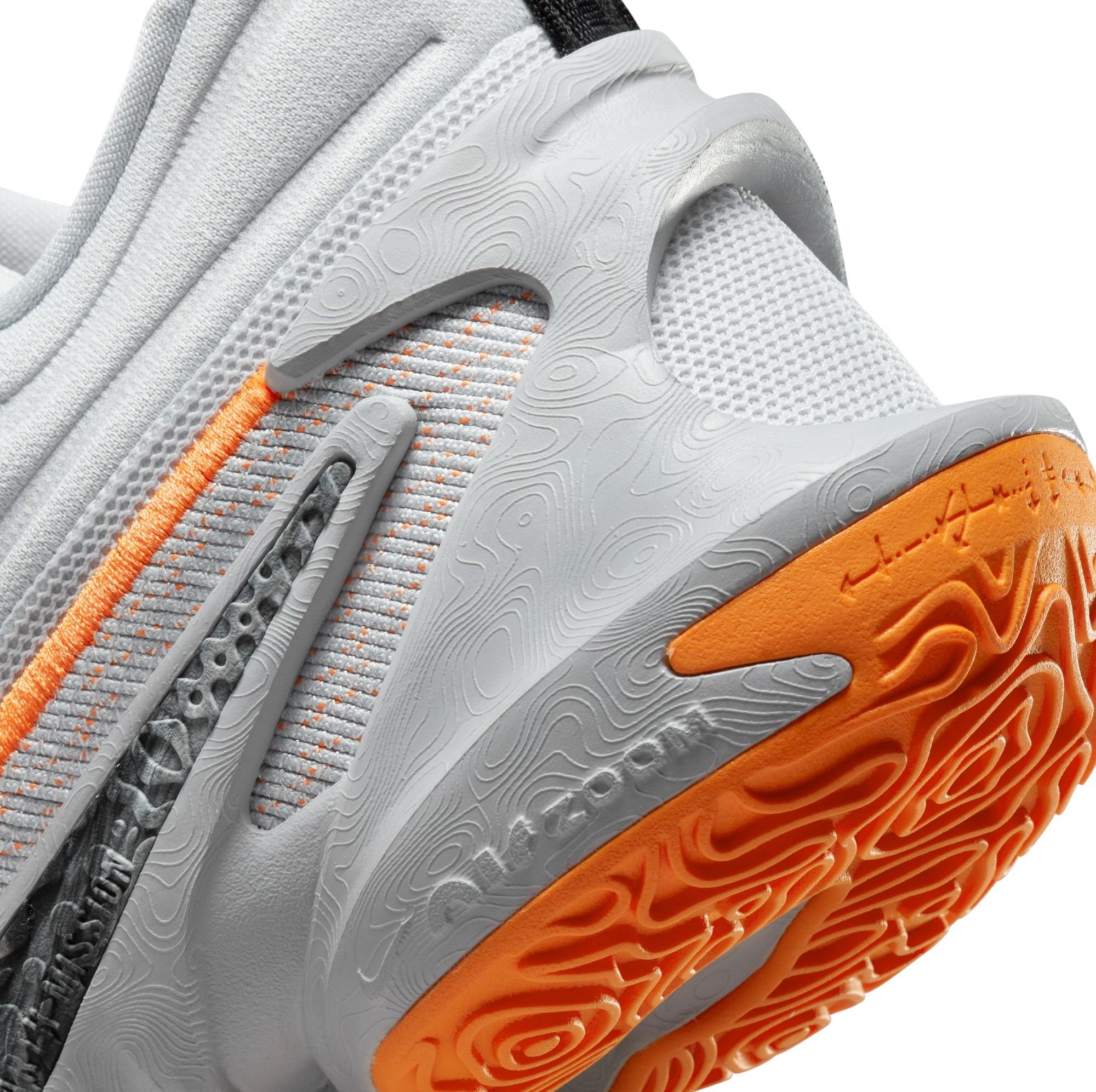 Nike Cosmic Unity 2 "Wolf Grey/Black/Pure Platinum/Cone" Men's Basketball Shoe Launching 3/1 heel