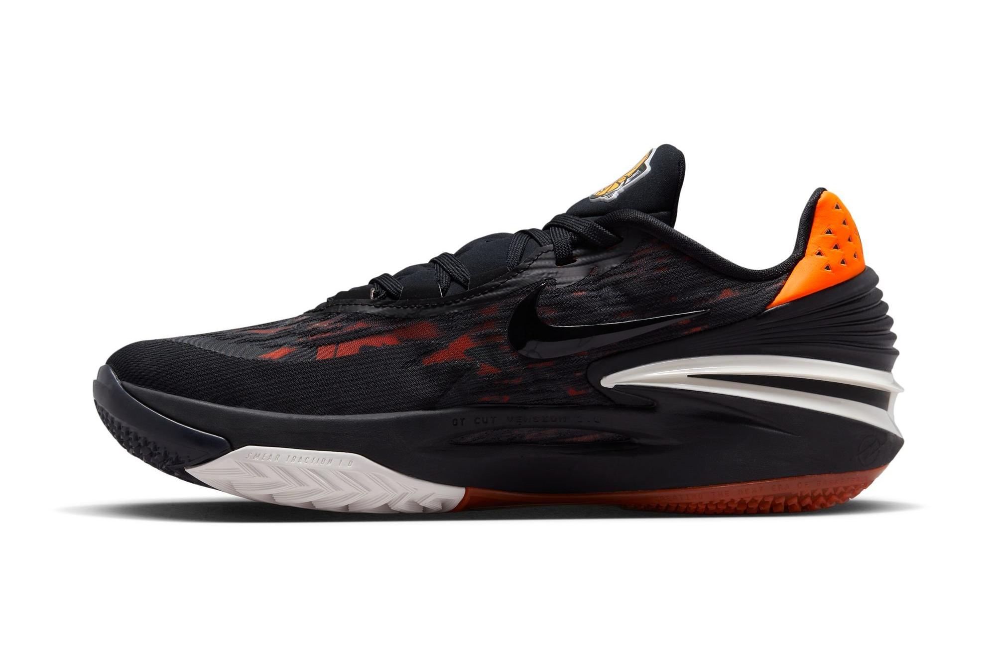 Nike Air Zoom G.T. Cut 2 "Black/Cone-Phantom-Pure Platinum" Men's Basketball Shoe Launching 3/1 inside
