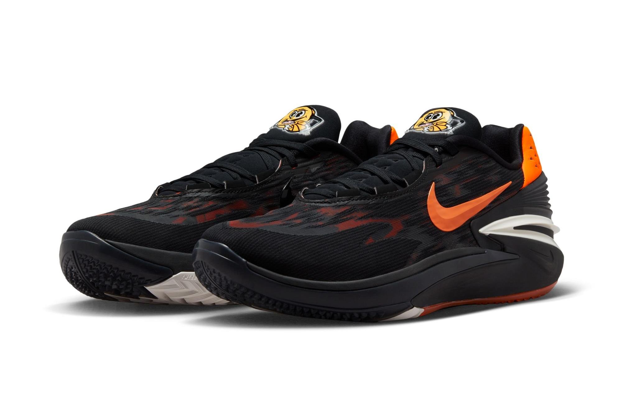 Nike Air Zoom G.T. Cut 2 "Black/Cone-Phantom-Pure Platinum" Men's Basketball Shoe Launching 3/1 side by side