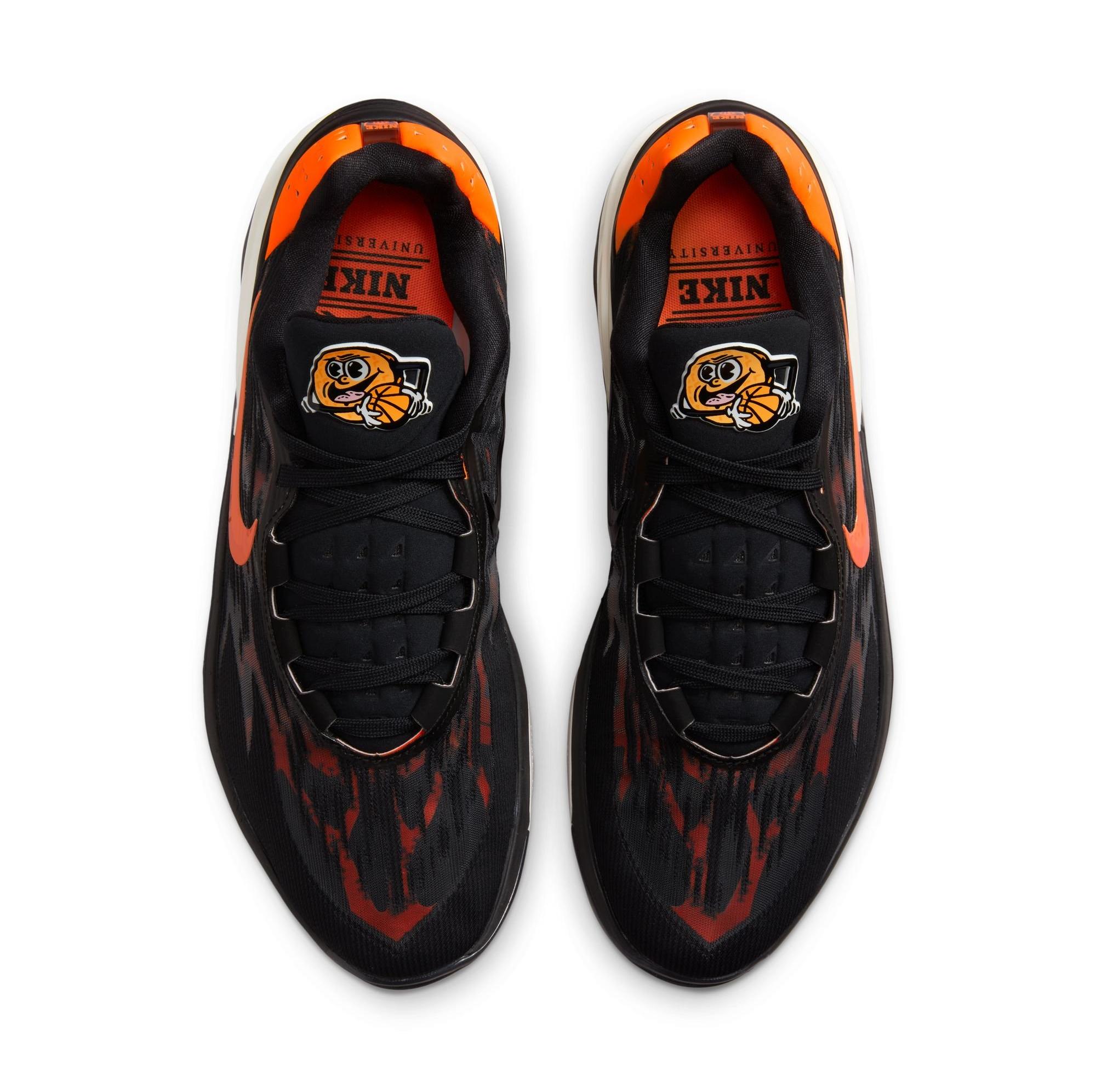Nike Air Zoom G.T. Cut 2 "Black/Cone-Phantom-Pure Platinum" Men's Basketball Shoe Launching 3/1 top view