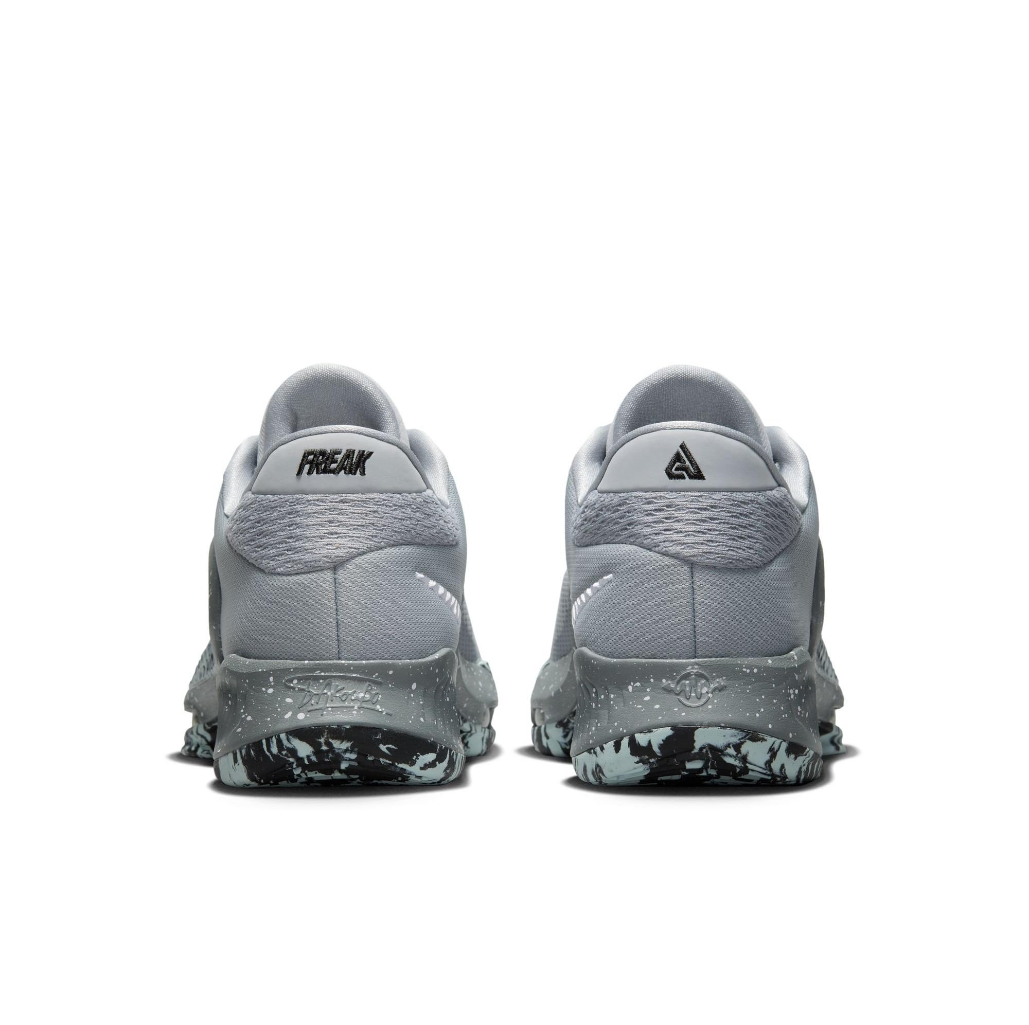 Nike Zoom Freak 4 "Etched in Stone" Men's, Grade School & Preschool Kids' Shoe Launching 1/1 heel side by side