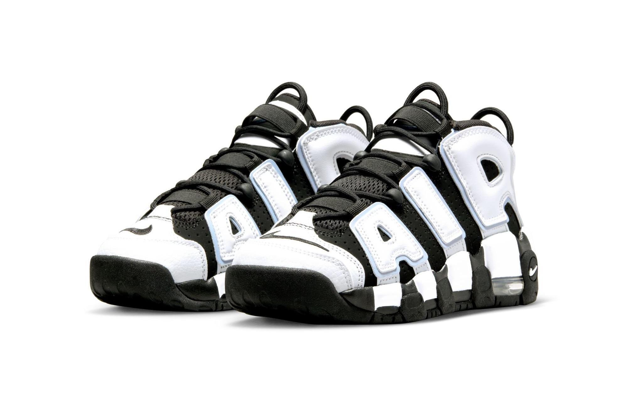 Nike Air More Uptempo Black White | Size 14, Sneaker