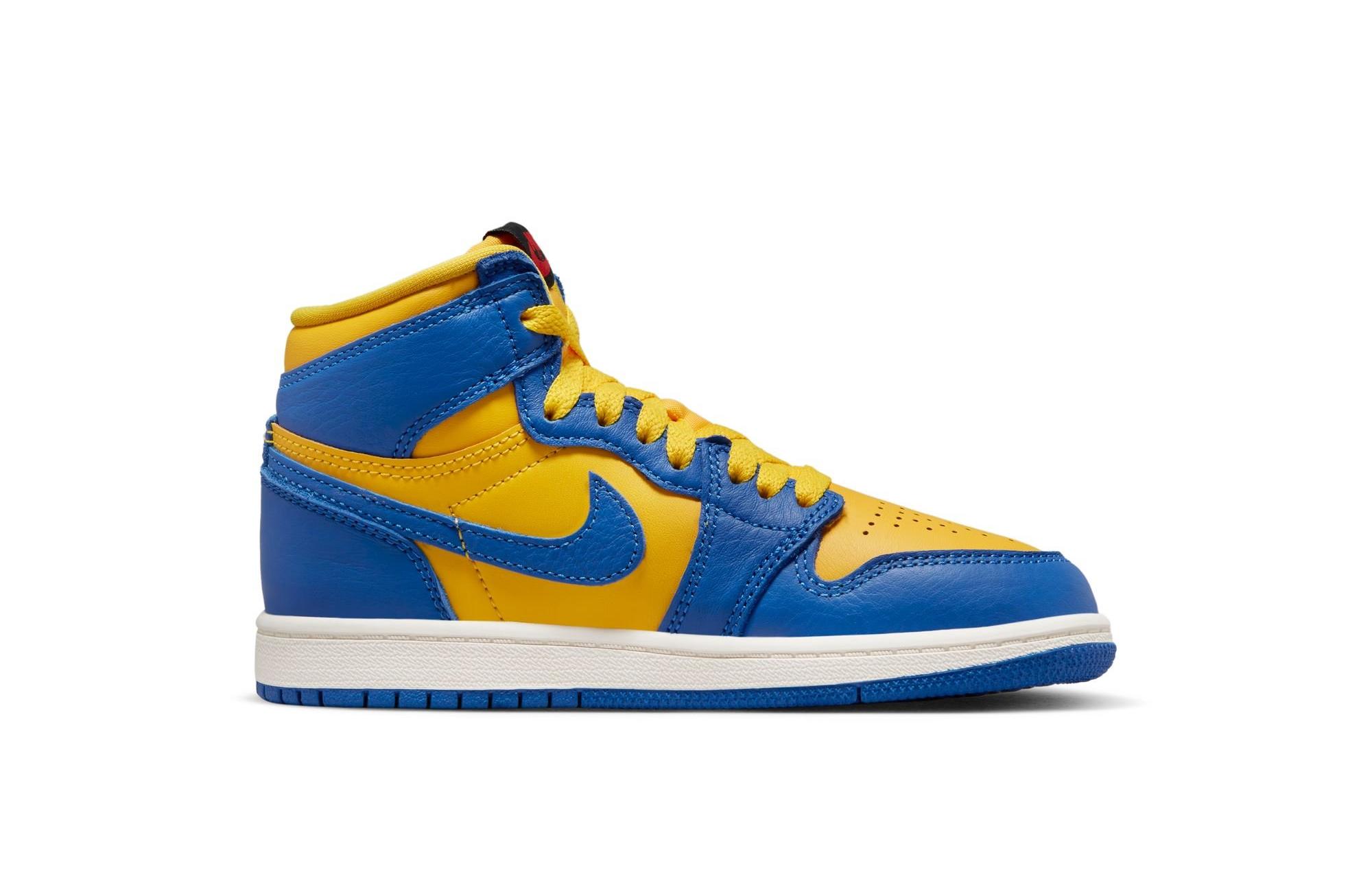 Air Jordan 1 Retro High OG Reverse Laney kids' shoe