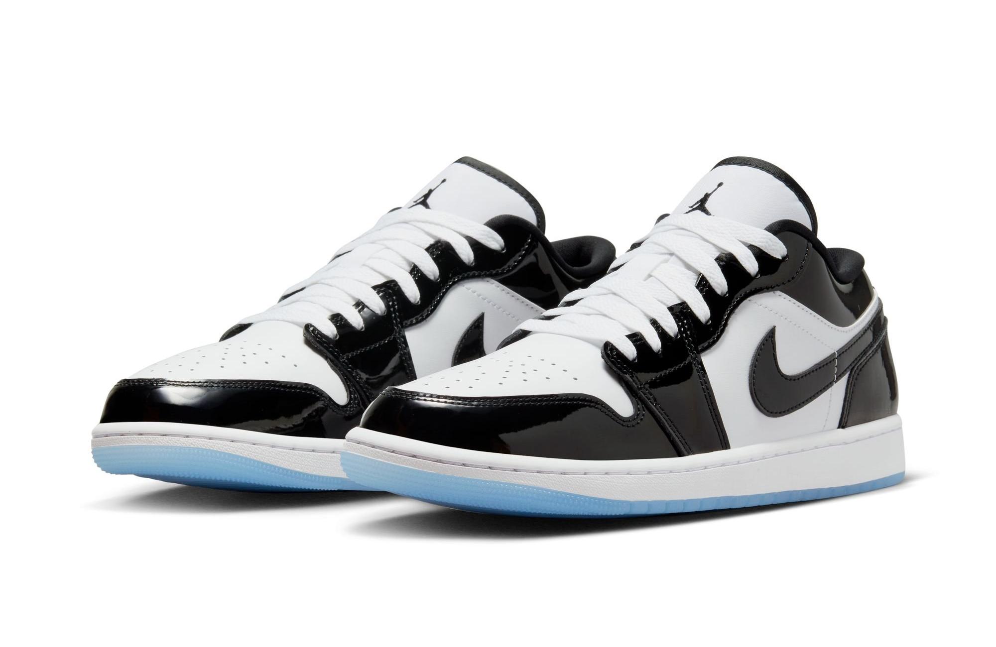 Sneakers Release Jordan 1 Low SE White Black Men s Grade School Kids Shoe Launching 2 10