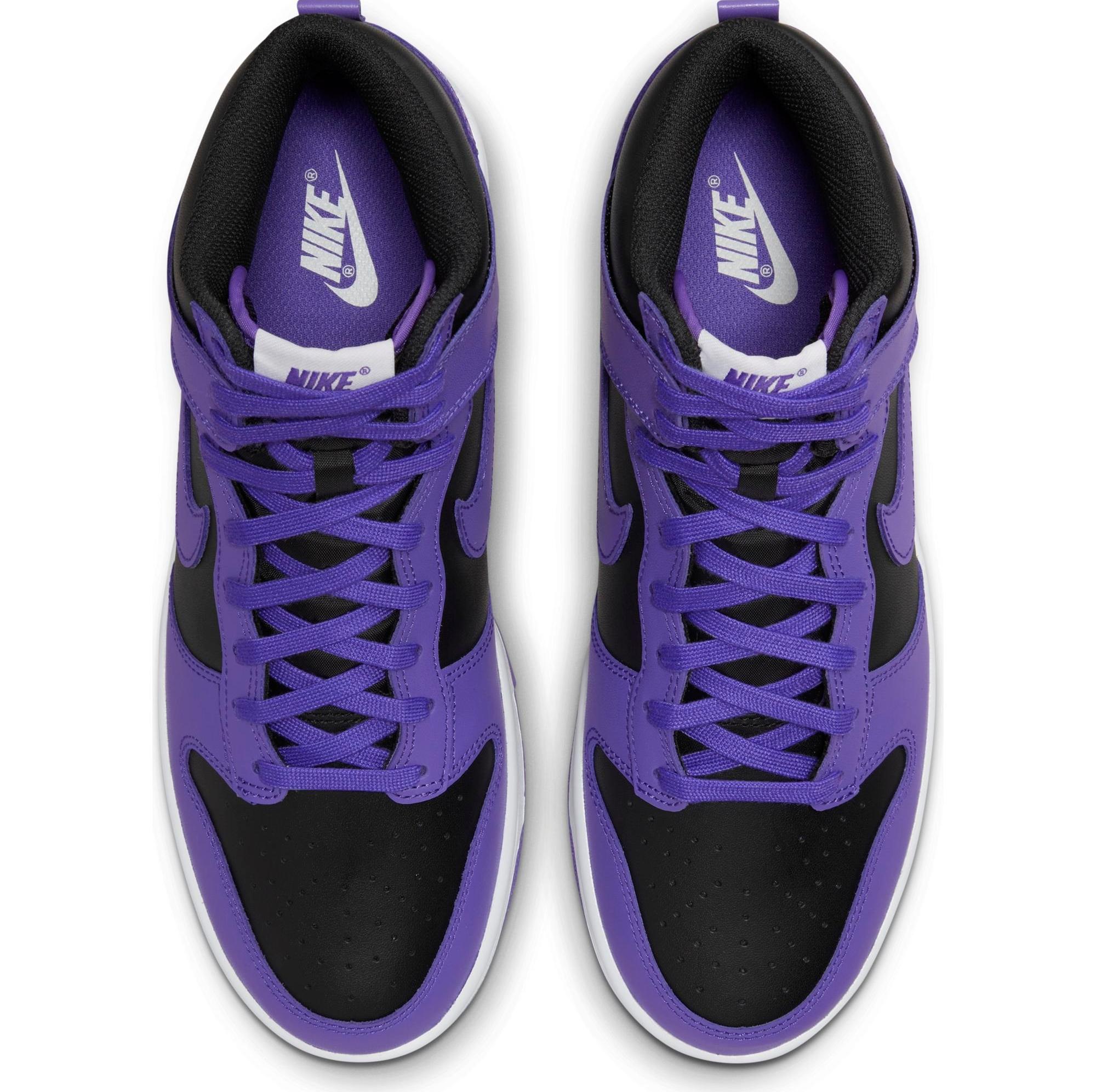 nike dunk high Lakers shoes design free vector