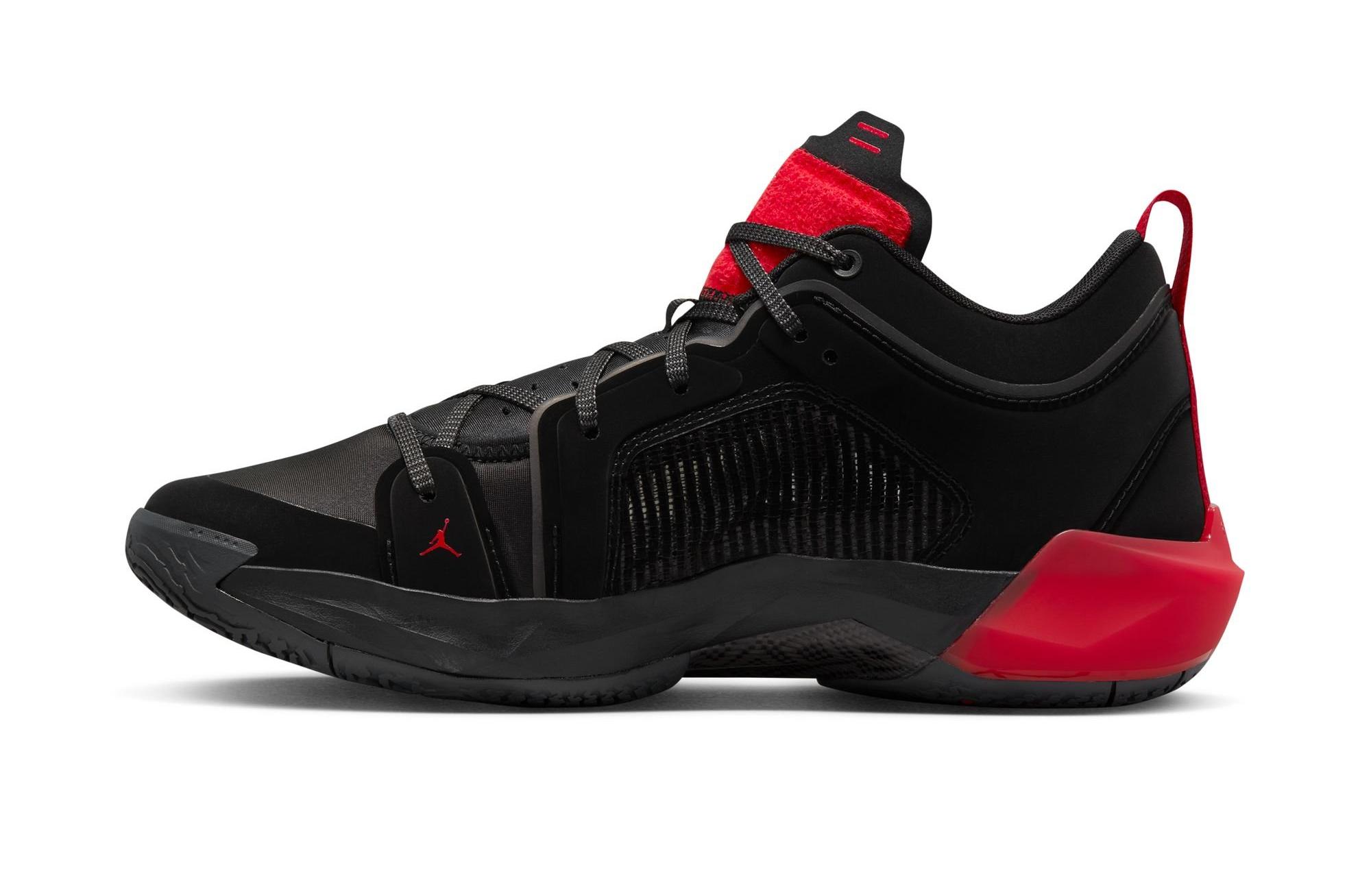 Jordan 37 Low "Bred" Men's & Kids' Basketball Shoe Launching 3/30