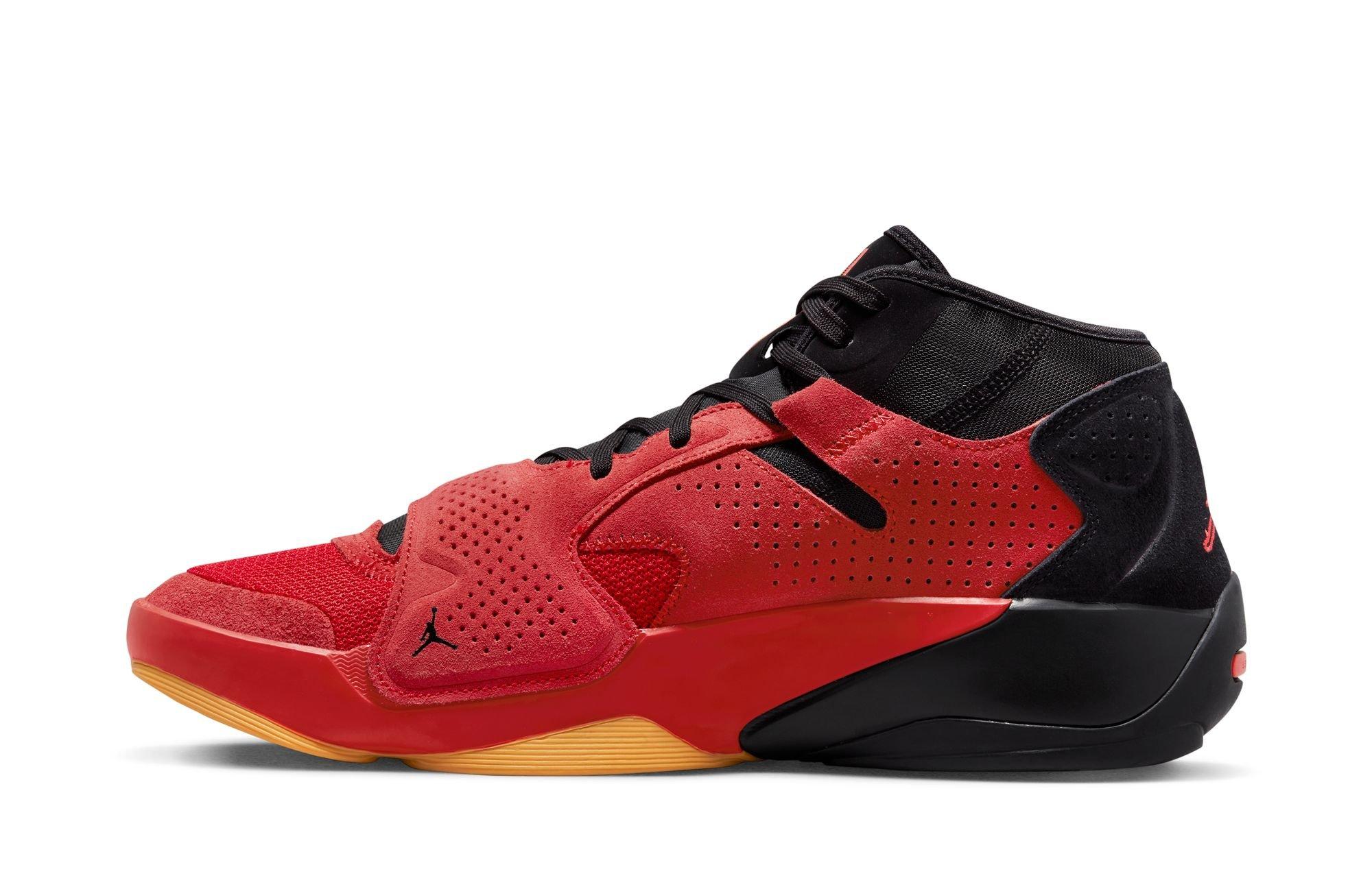 Jordan Zion 2 "University Red/Black/Bright Crimson" ​Men's & Kids' Shoes Launching 1/12 left side