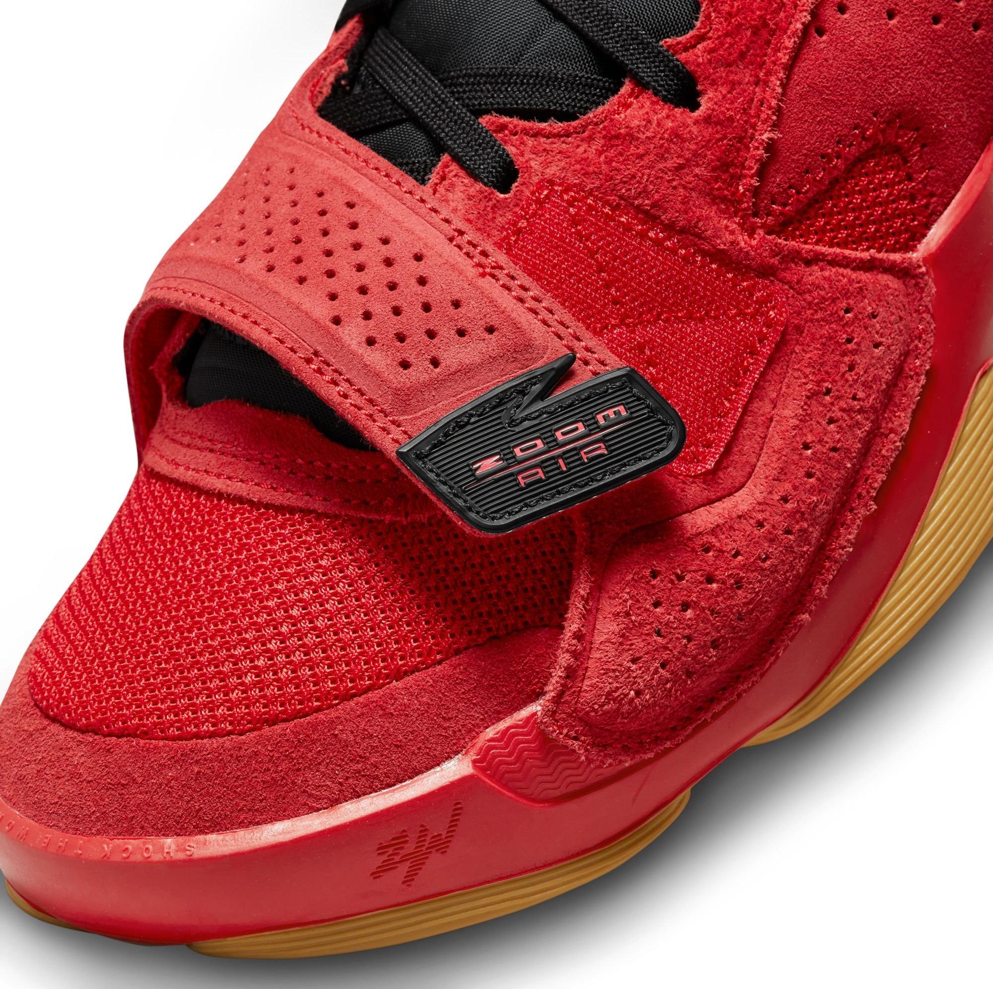 Jordan Zion 2 "University Red/Black/Bright Crimson" ​Men's & Kids' Shoes Launching 1/12 toe