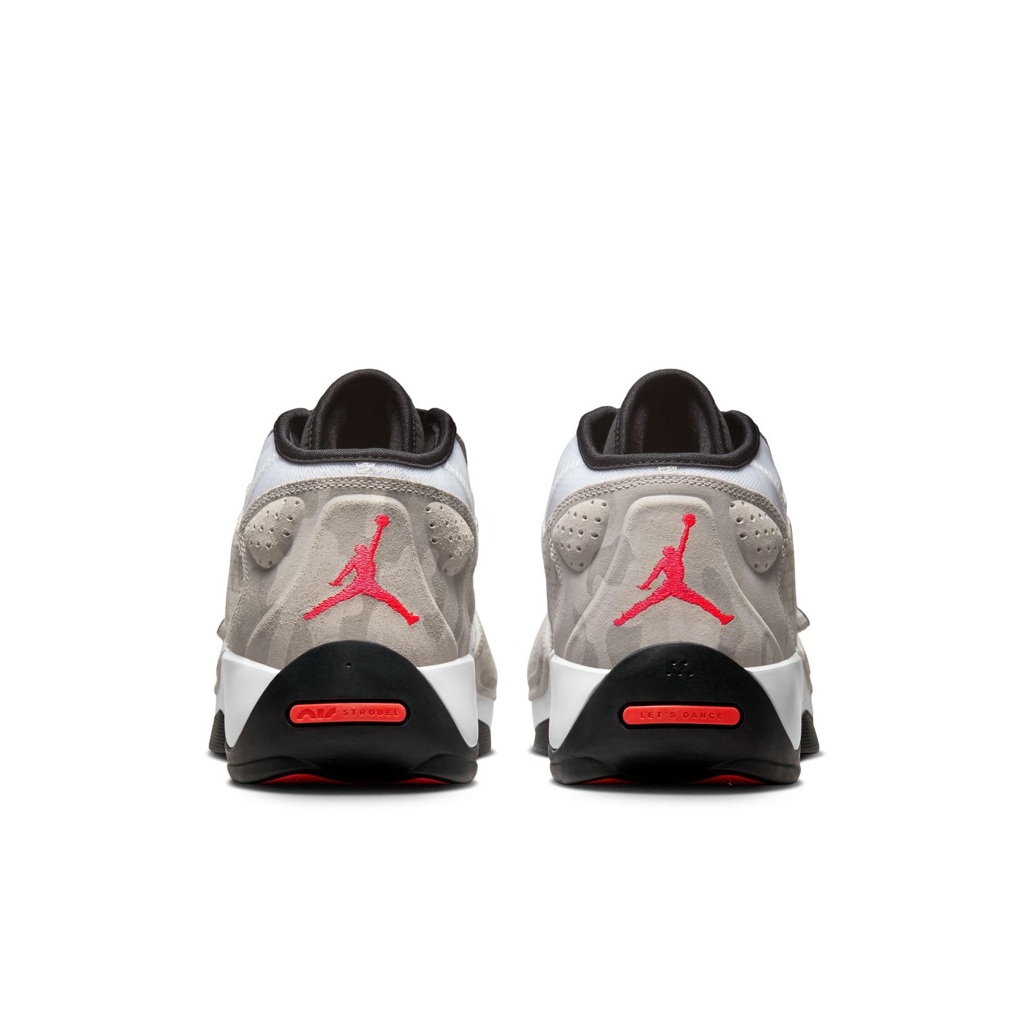 Jordan Zion 2 "White/Flash Crimson/Black" Men's & Grade School Kids' Basketball Shoes Launching 4/10