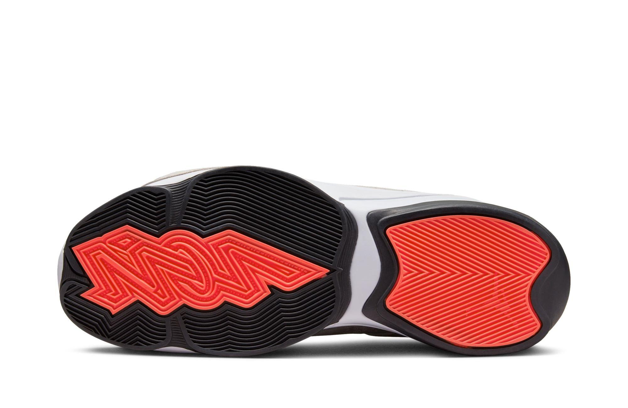 Jordan Zion 2 "White/Flash Crimson/Black" Men's & Grade School Kids' Basketball Shoes Launching 4/10