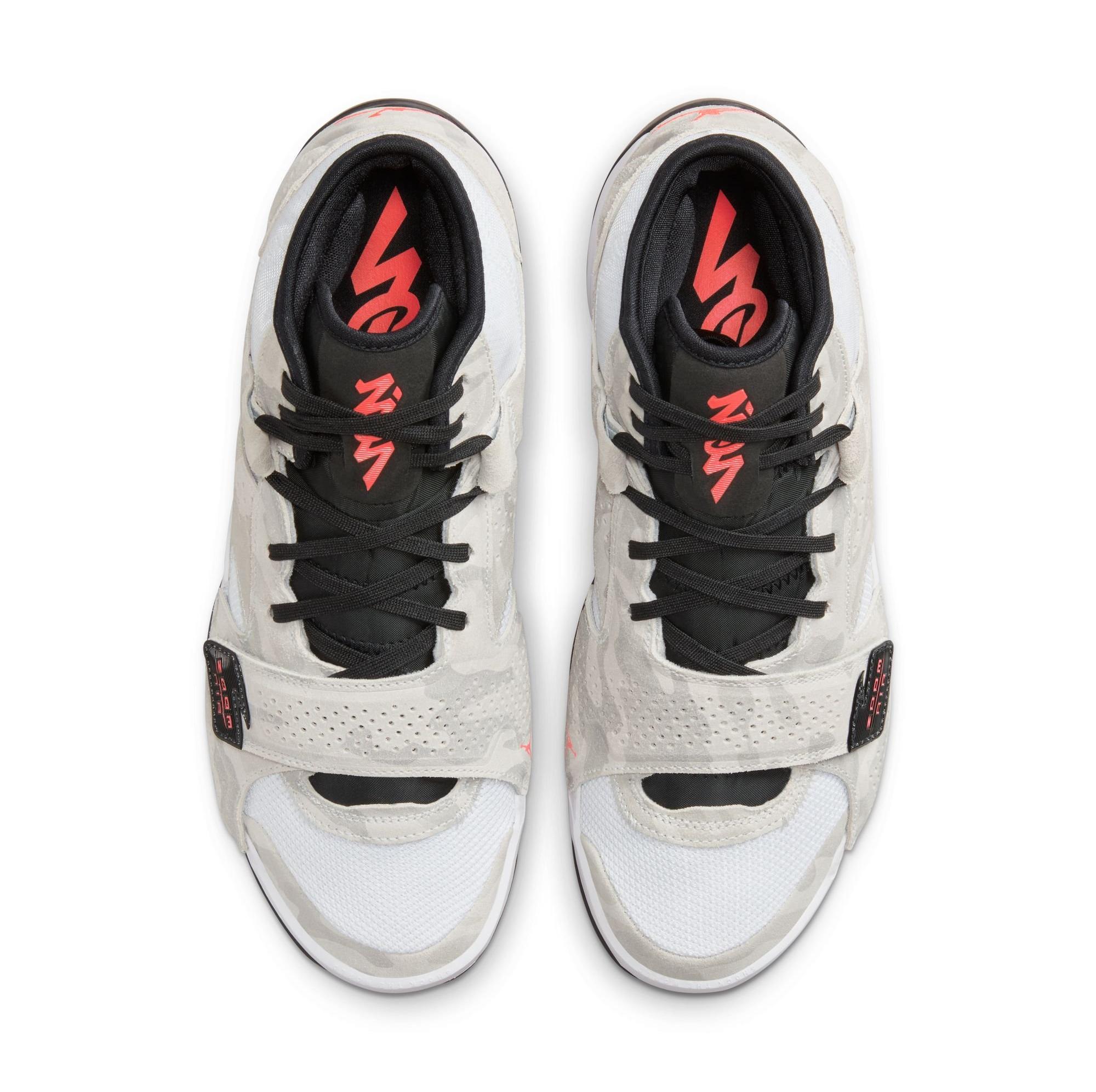 Jordan Zion 2 “White/Flash Crimson/Black” Men&