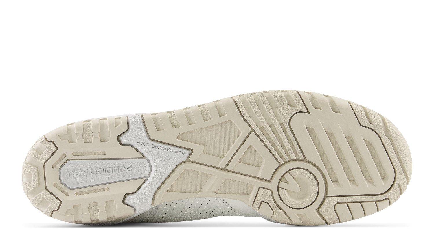 New Balance 550 "Cream/Silver" Unisex Shoe Launching 12/30 sole