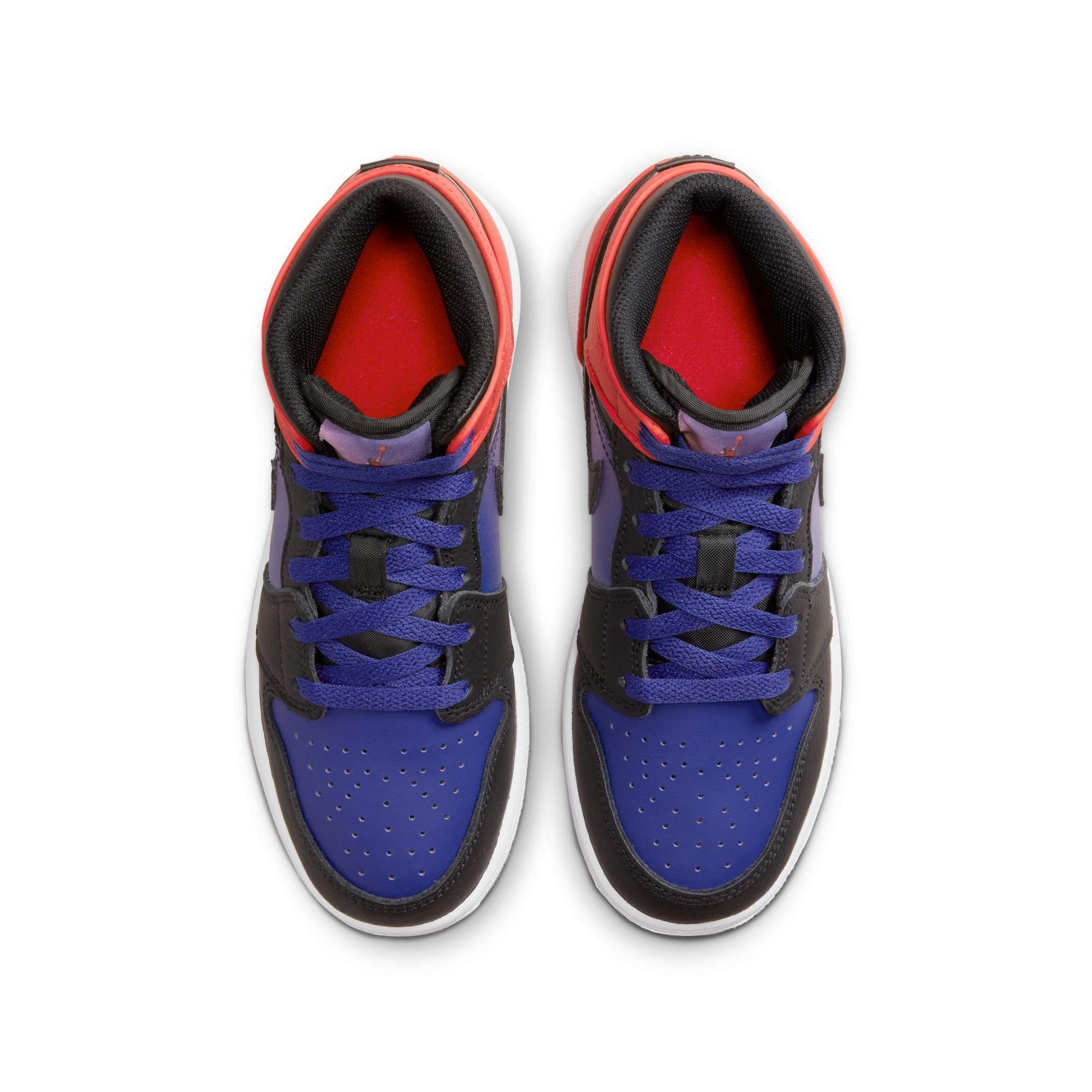 Jordan 1 Mid SS "Skyline" Kids' Shoe
