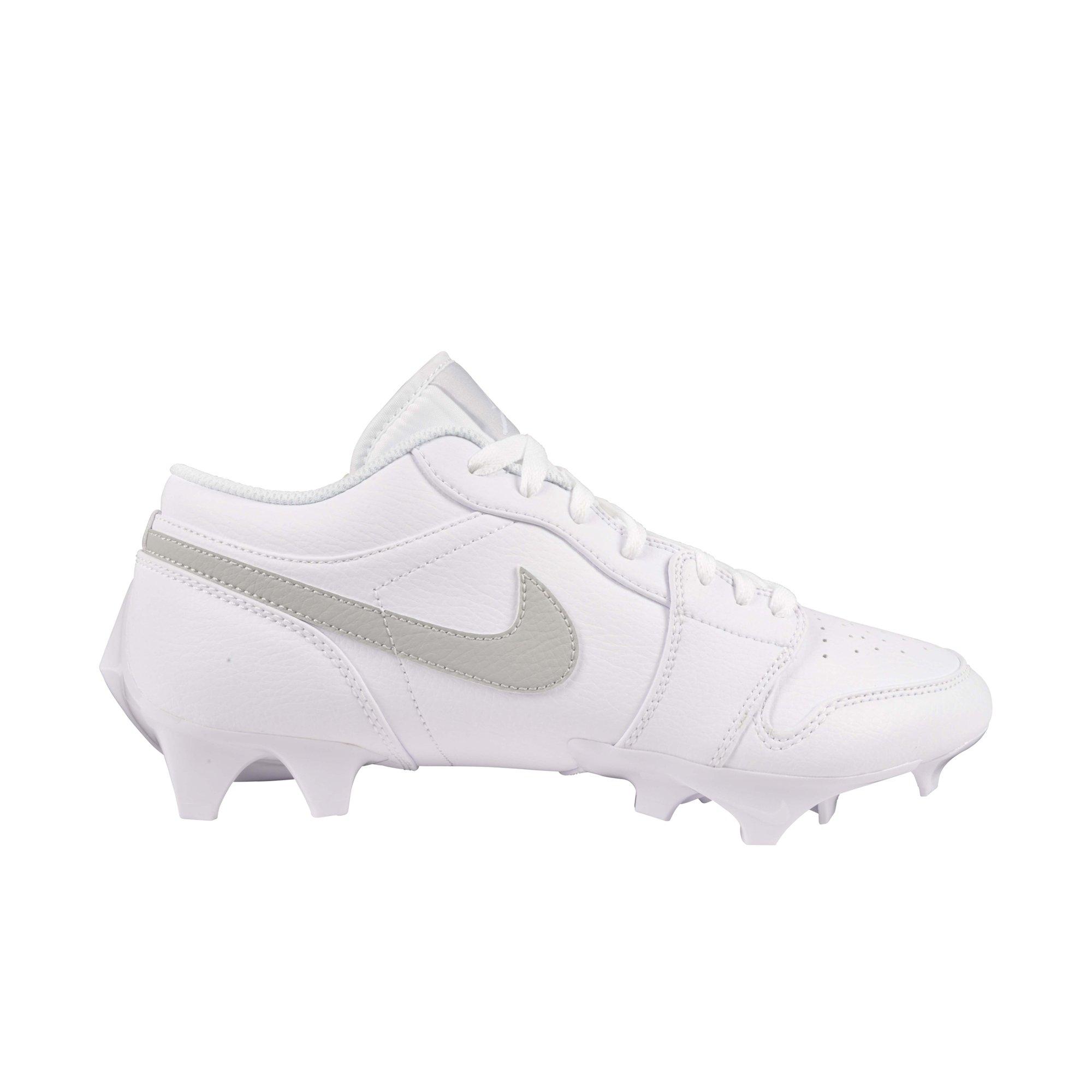Jordan 1 Low TD "White/Grey Fog" Men's Football Cleat