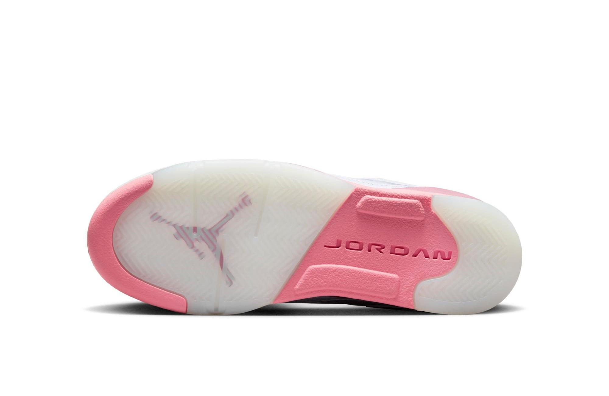 Jordan 5 Retro Low "Fundamental" Grade School, Preschool and Toddler Girls' Shoe Launching 4/4