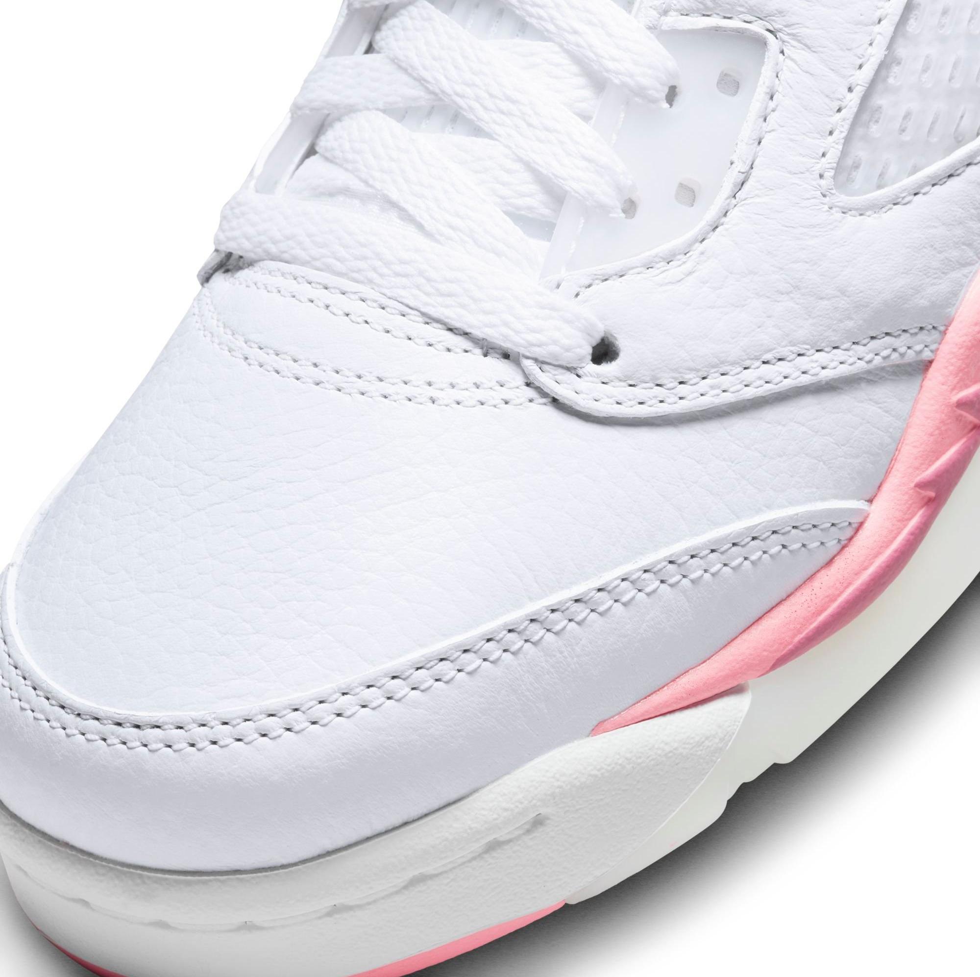 Jordan 5 Retro Low "Fundamental" Grade School, Preschool and Toddler Girls' Shoe Launching 4/4