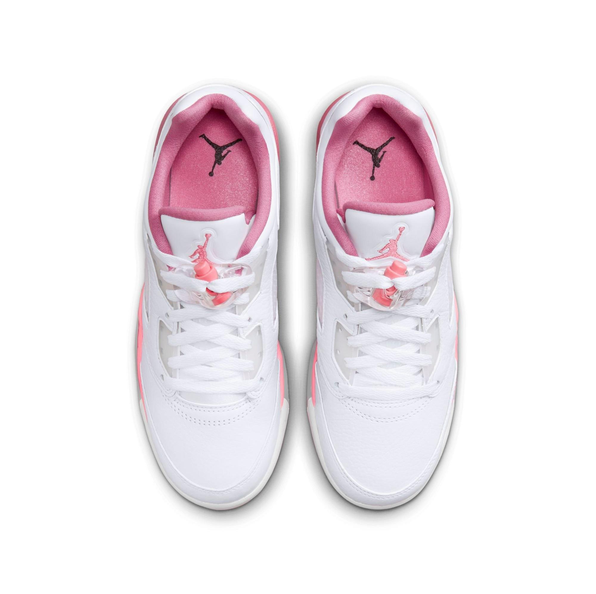 Jordan 5 Retro Low "Fundamental" Grade School, Preschool and Toddler Girls' Shoe Launching 4/4