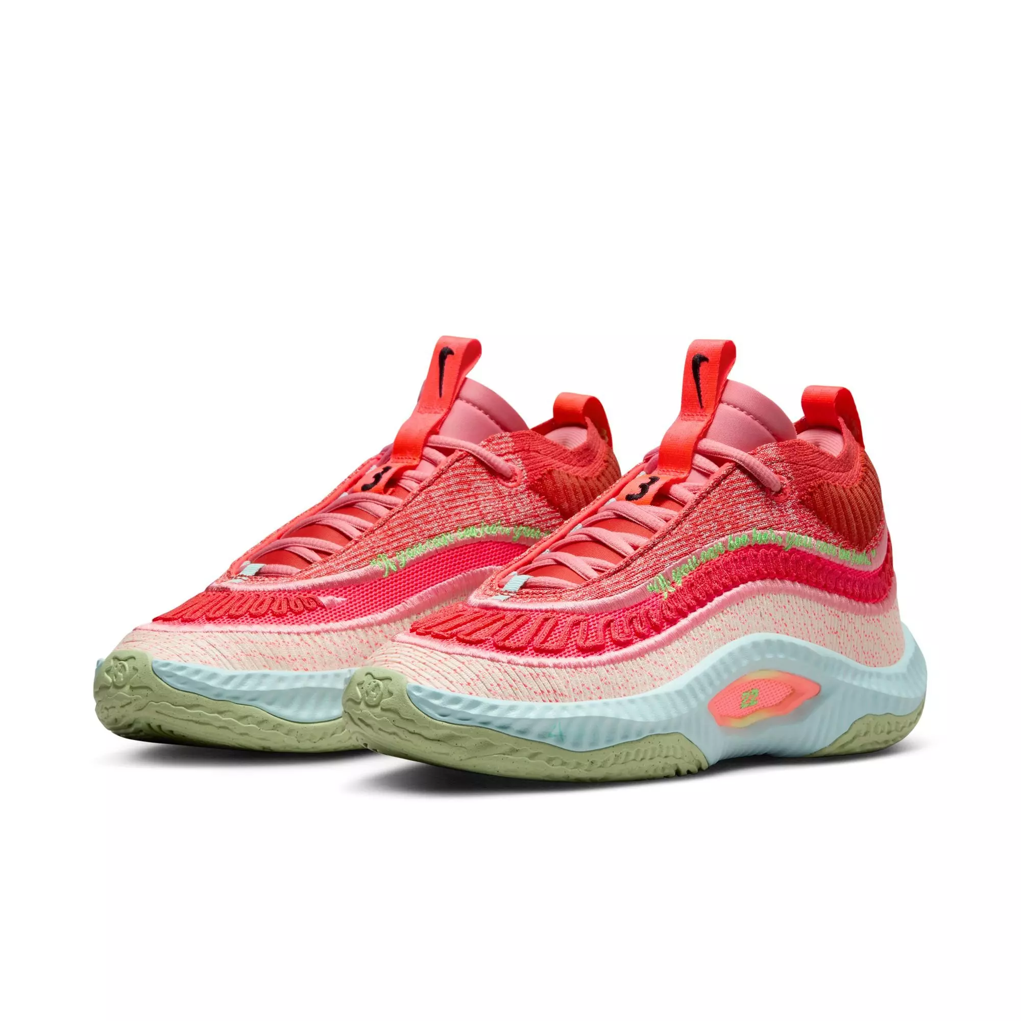 NEW Nike Cosmic Unity 3 As One We Win Basketball Shoes pink outdoor flyknit 10 A little piece of A main image 2