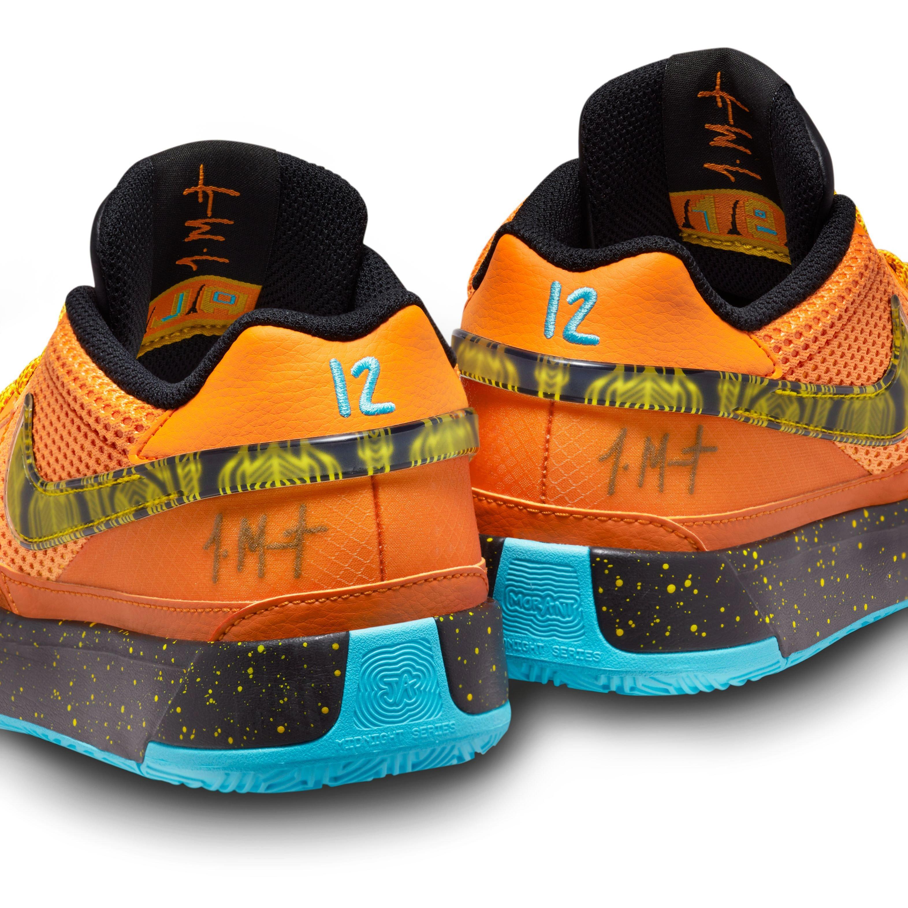 【美品】NIKE JA1 BRIGHT MANDARIN/MULTI COLOR Nike Ja 1 