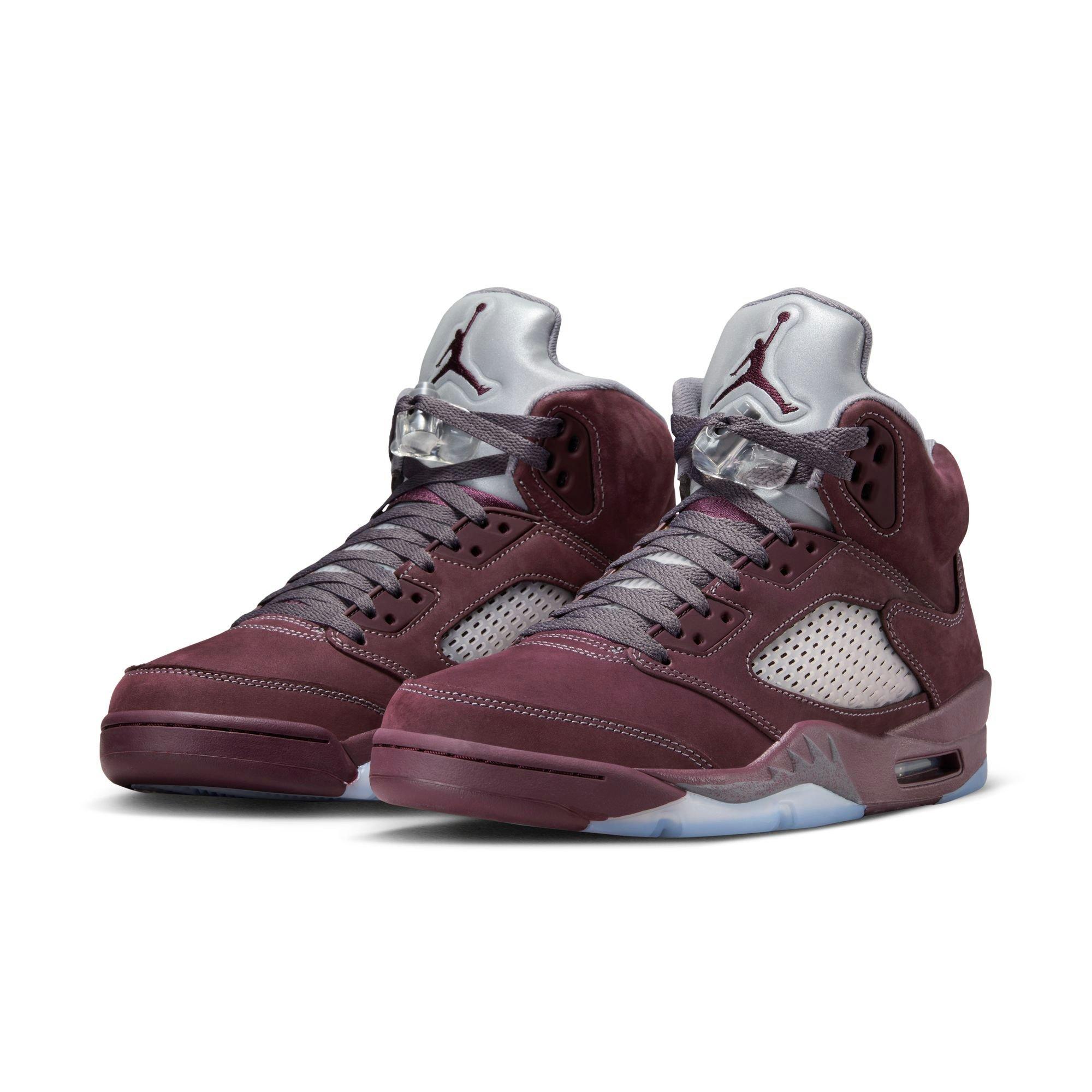 AJ 5 Burgundy