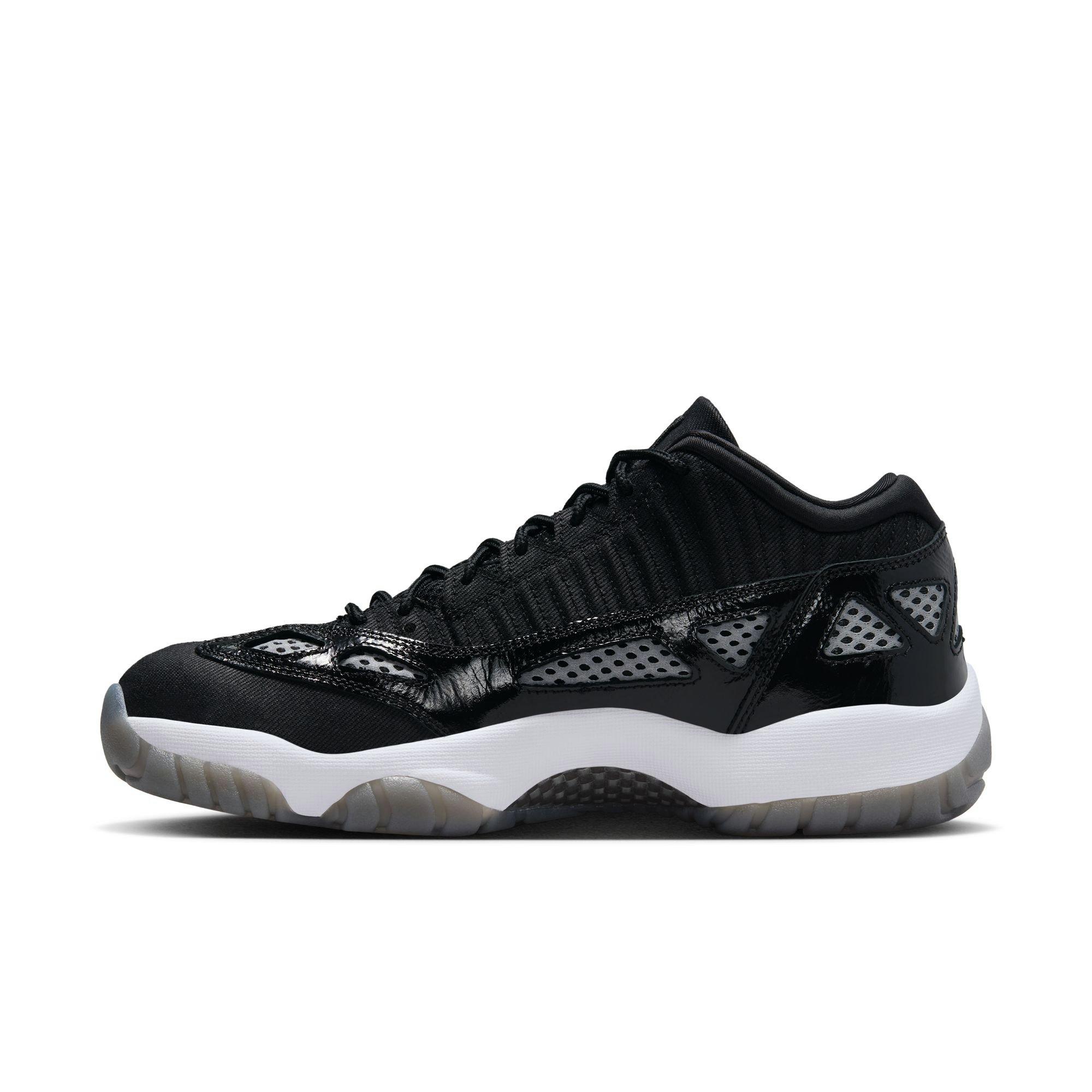  Jordan 11 Retro Low IE "Black/White" - Left-facing