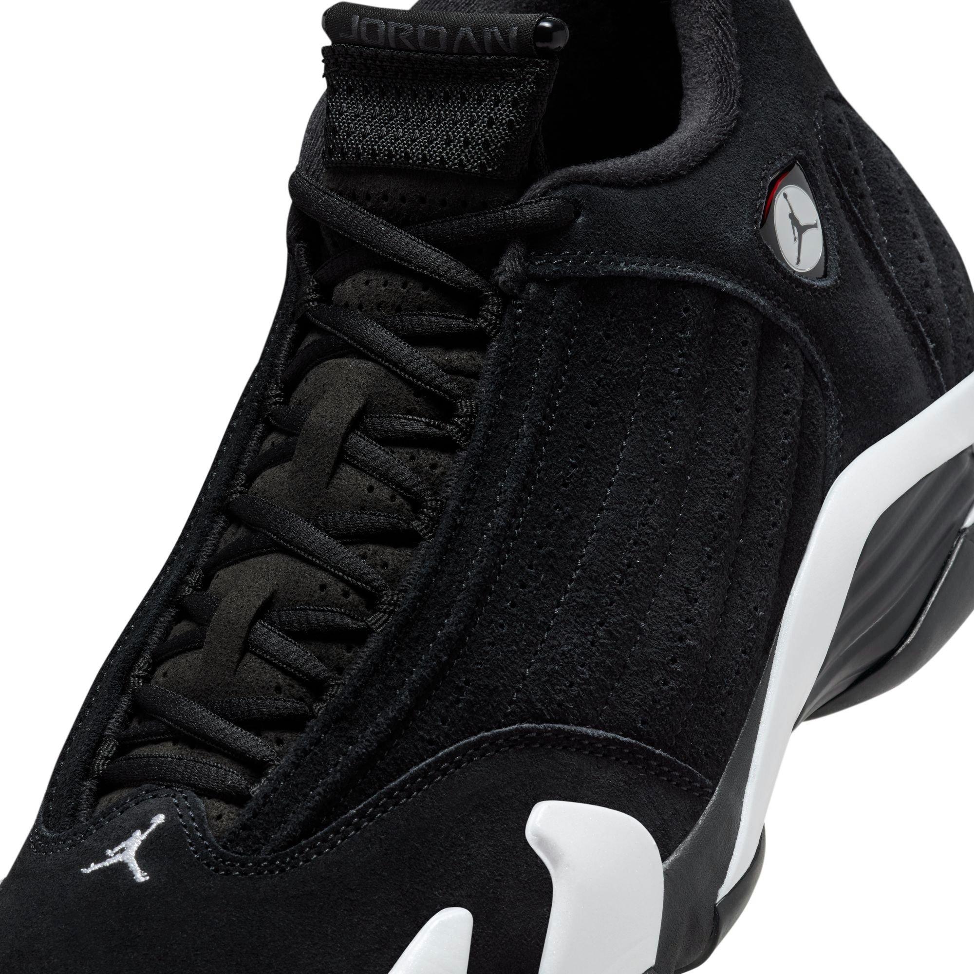 Air Jordan 14 Retro "Black/White/University Red" Upper and Laces