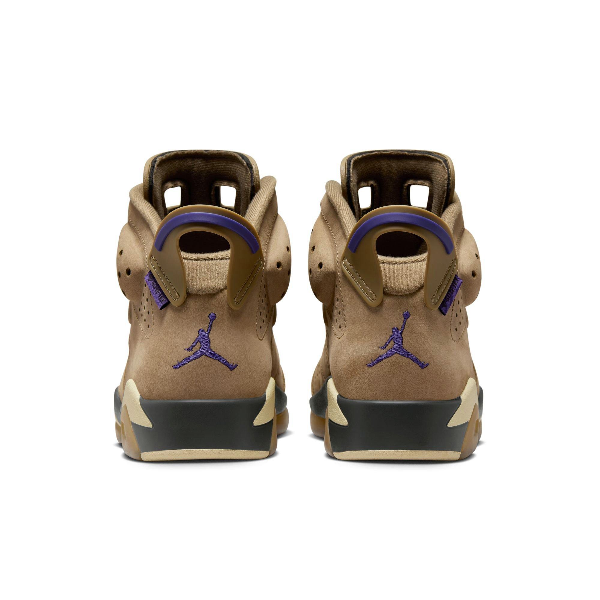 Jordan 6 Retro GTX "Brown Kelp" Heels
