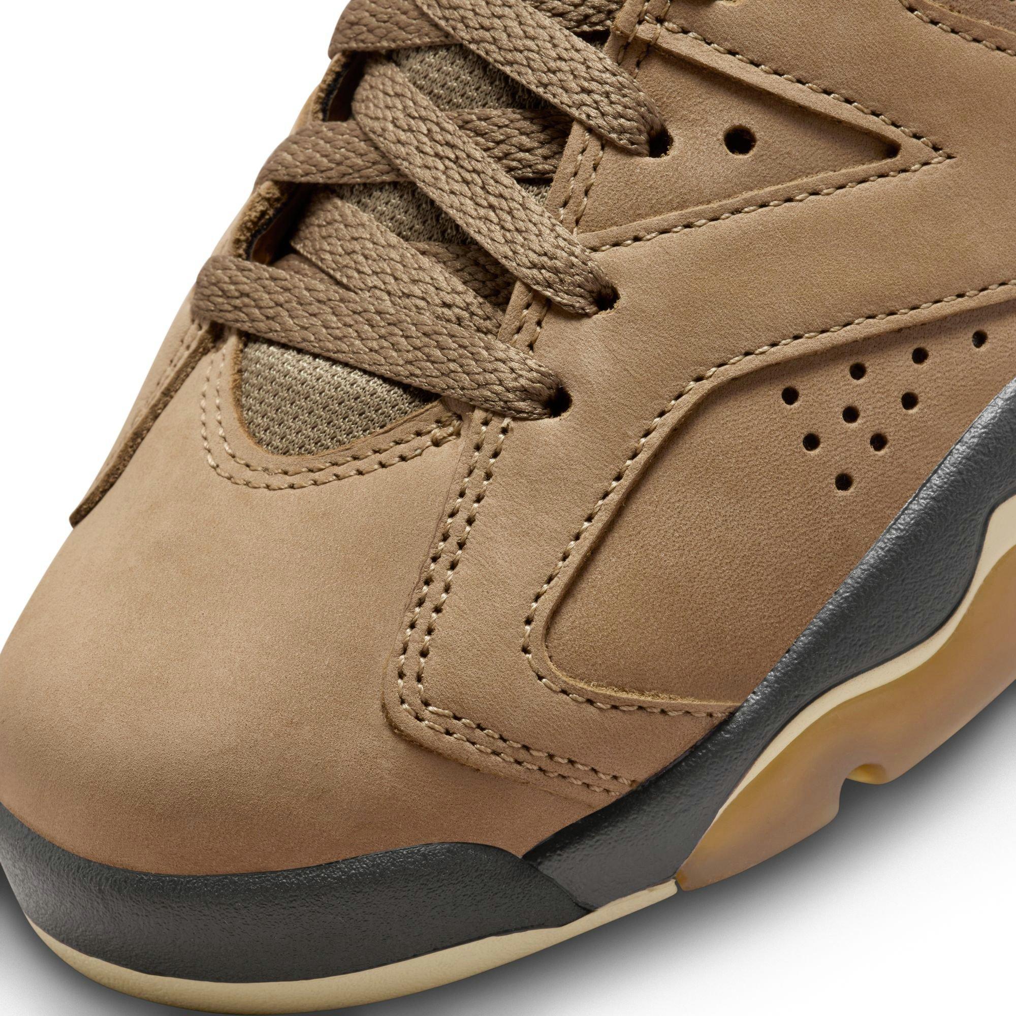 Jordan 6 Retro GTX "Brown Kelp" Toe Box