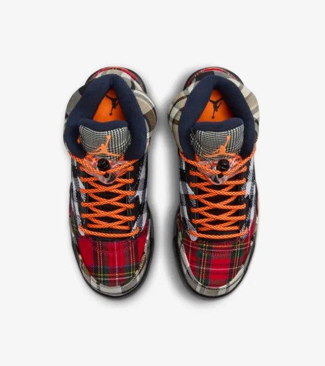 Air Jordan 5 Retro KSA "Plaid" Upper and Inserts