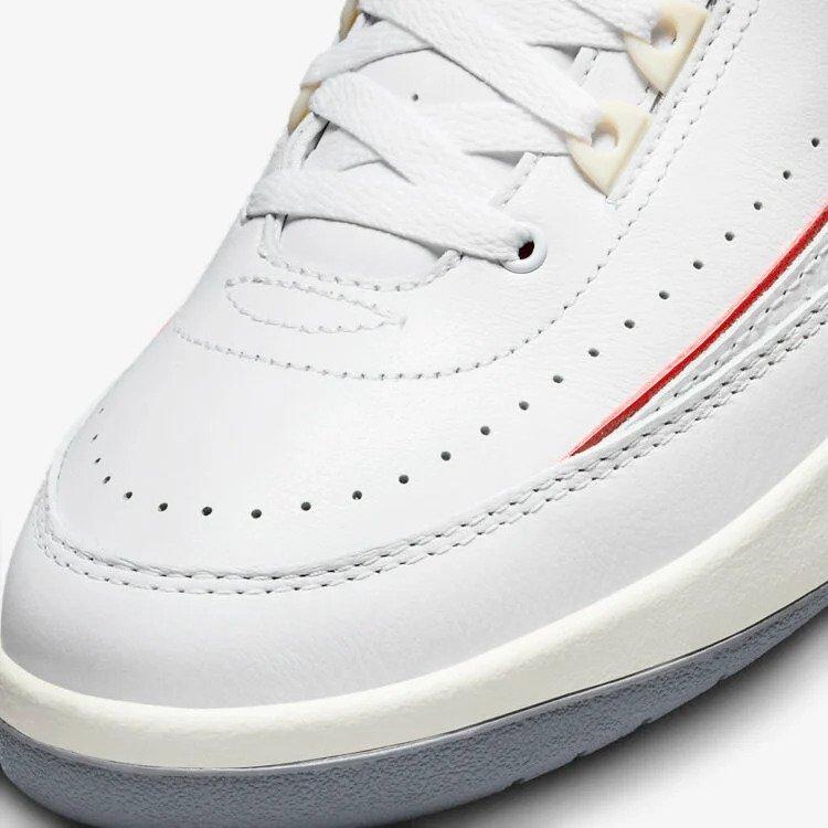 Air Jordan 2 Retro "Italy" Toe Box 