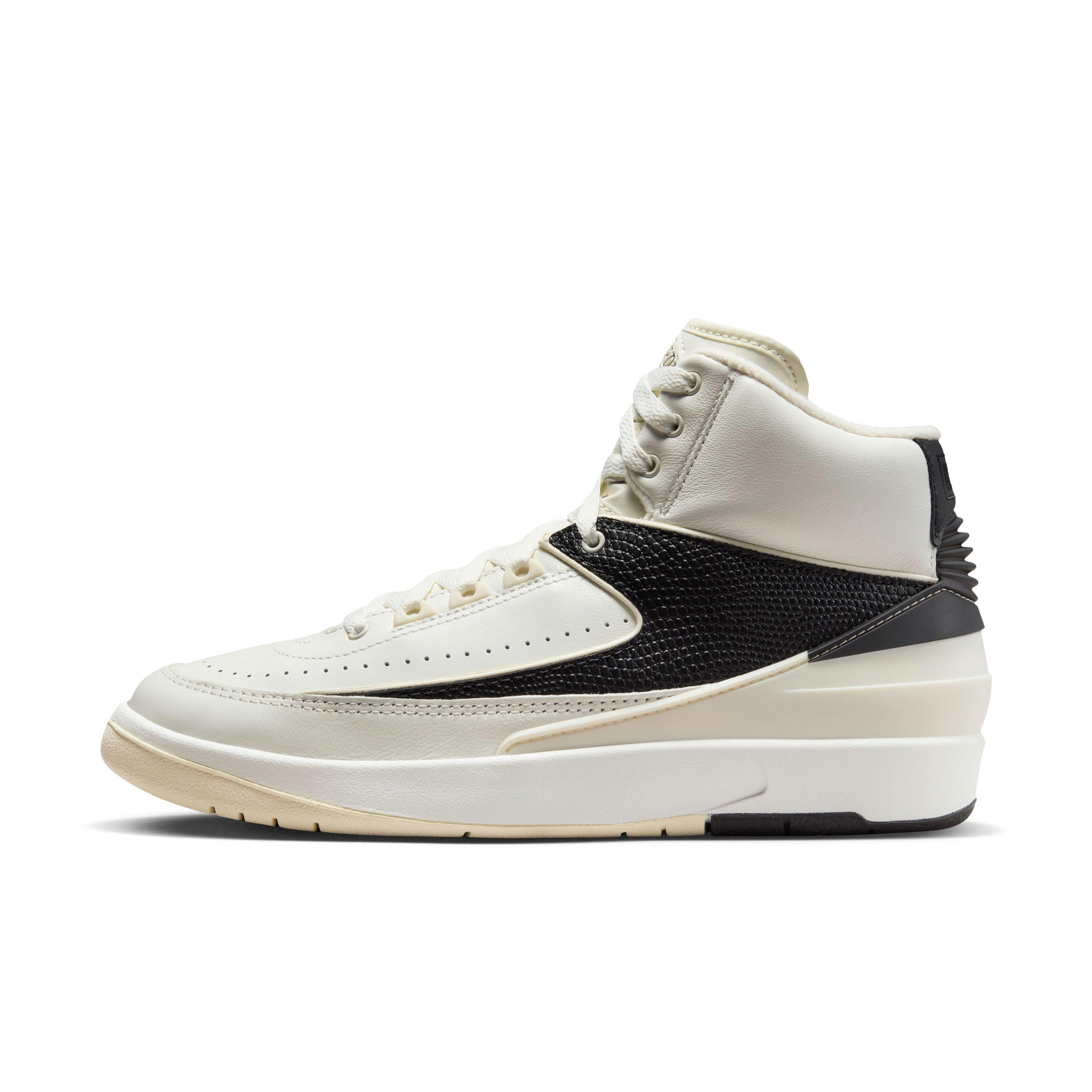 Women's Air Jordan 2 Retro "Sail" Left Shoe Side